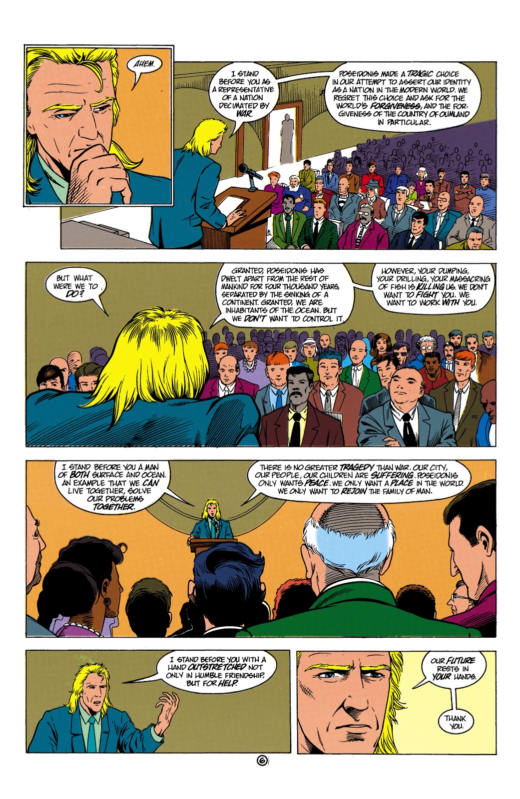 Aquaman (1991) Issue #8 #8 - English 7