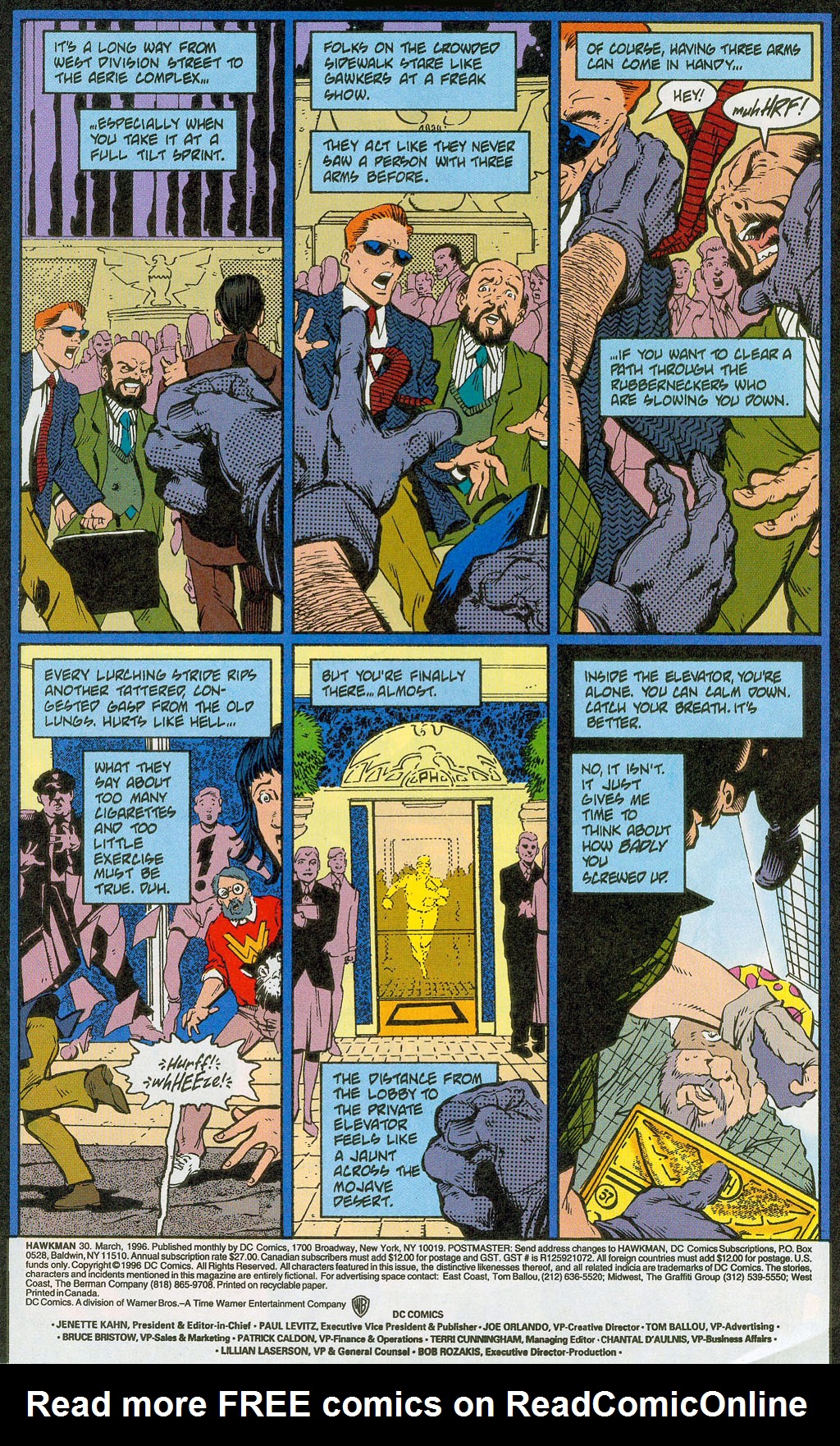 Hawkman (1993) Issue #30 #33 - English 3