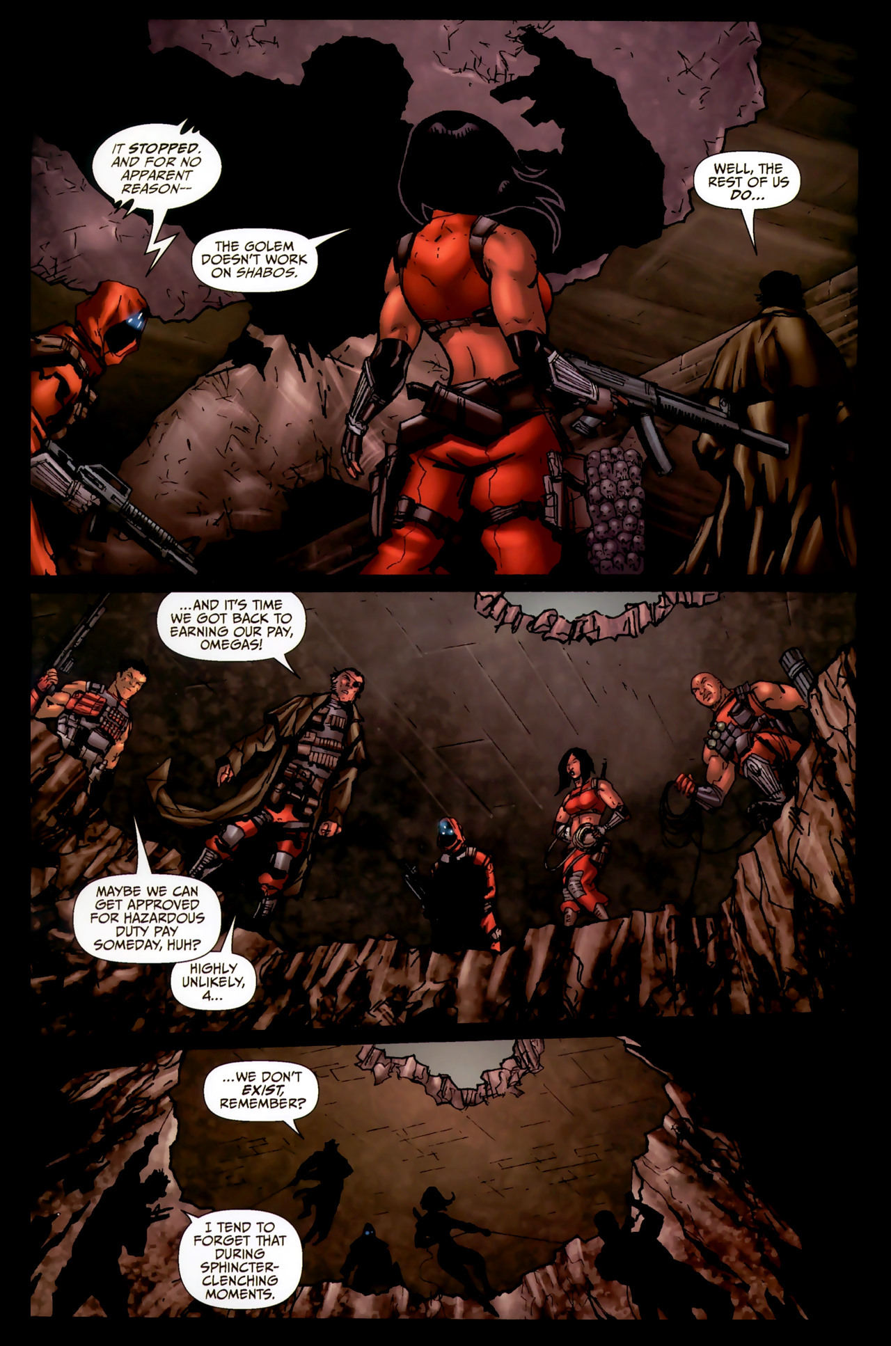 Read online Spooks: Omega Team comic -  Issue #4 - 17