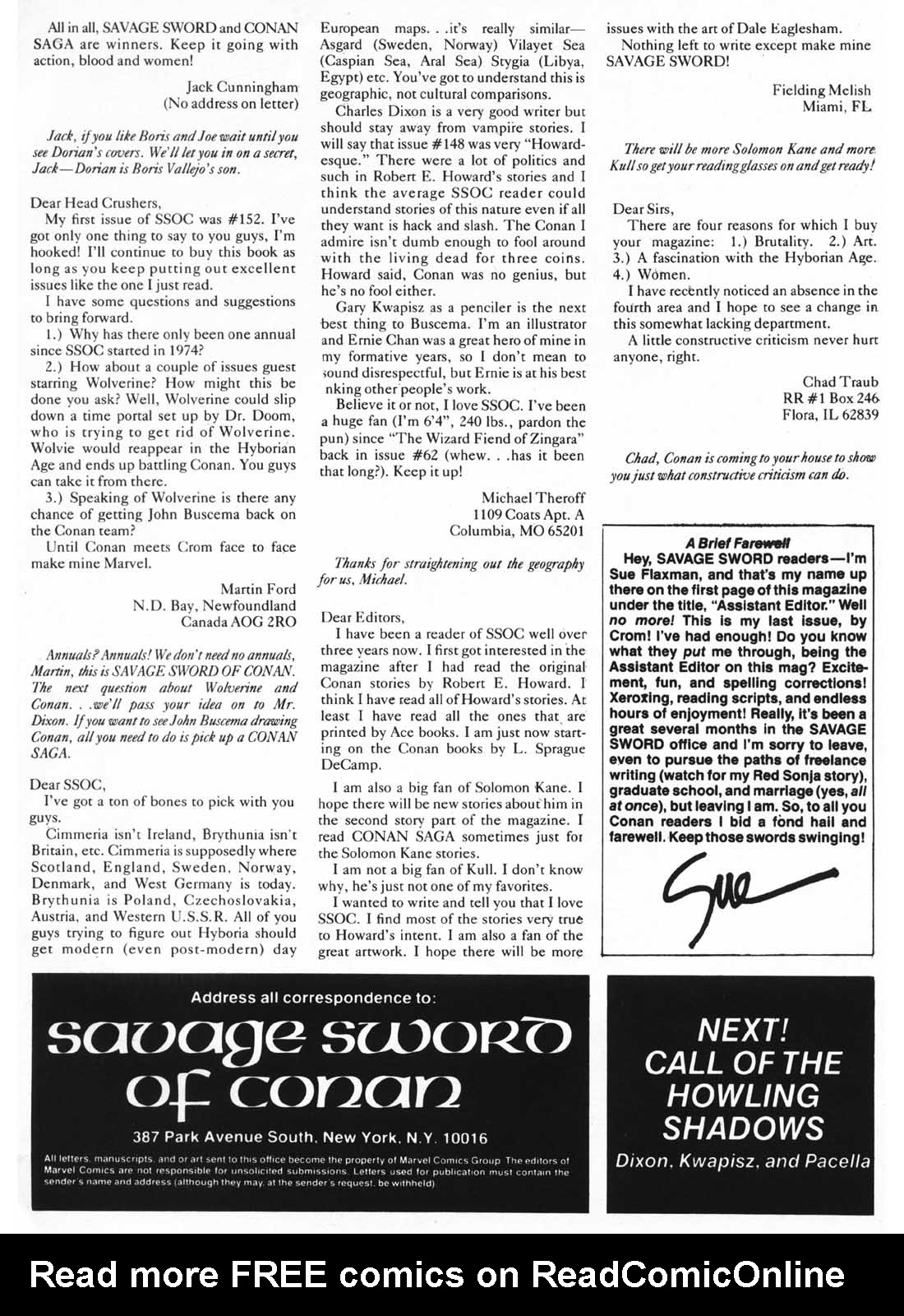 Read online The Savage Sword Of Conan comic -  Issue #160 - 5