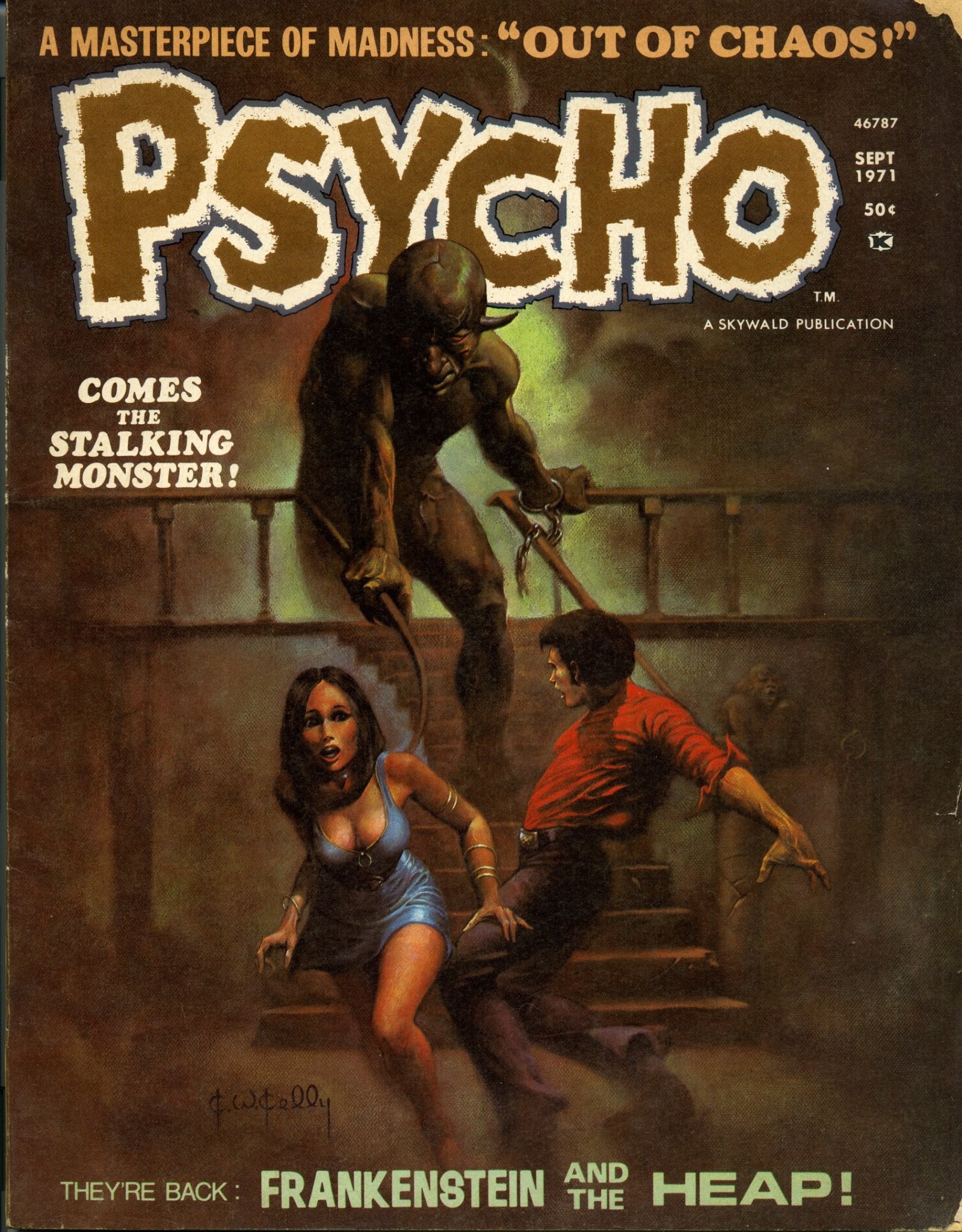 Read online Psycho comic -  Issue #4 - 2