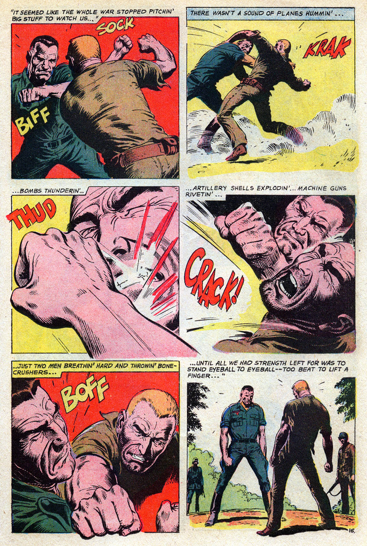 Read online Our Army at War (1952) comic -  Issue #172 - 22