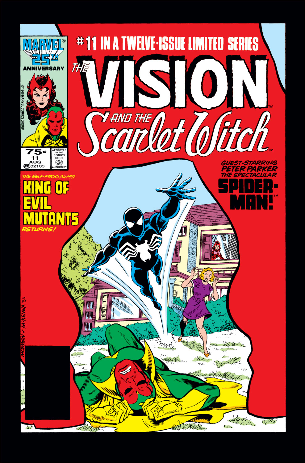 Read online The Vision and the Scarlet Witch (1985) comic -  Issue #11 - 1