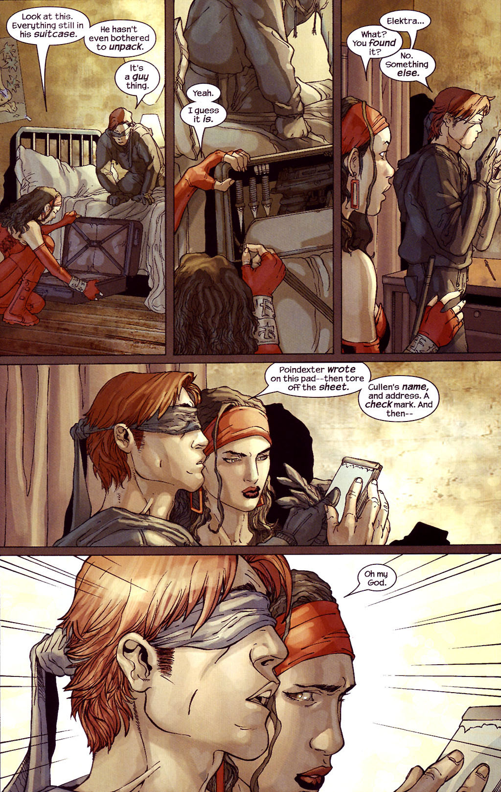 Read online Ultimate Elektra comic -  Issue #4 - 16