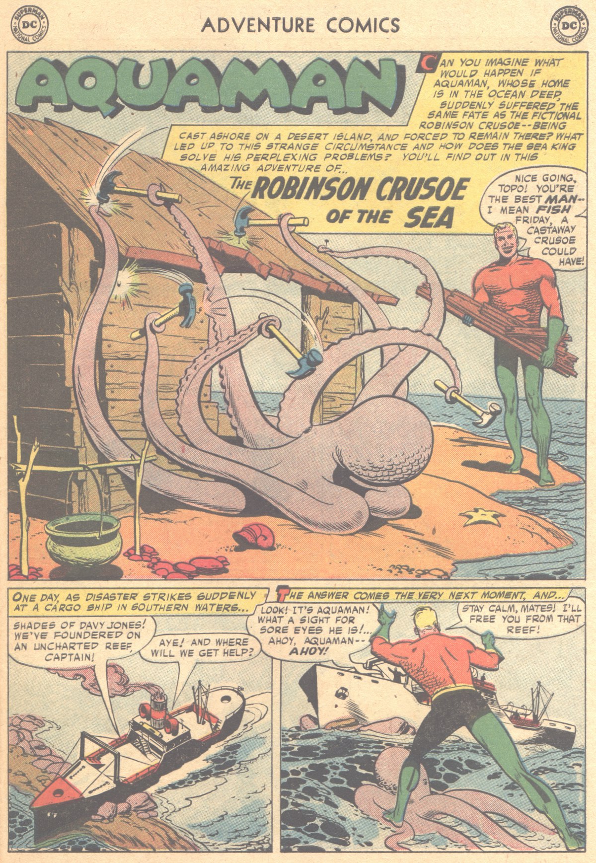 Read online Adventure Comics (1938) comic -  Issue #252 - 27