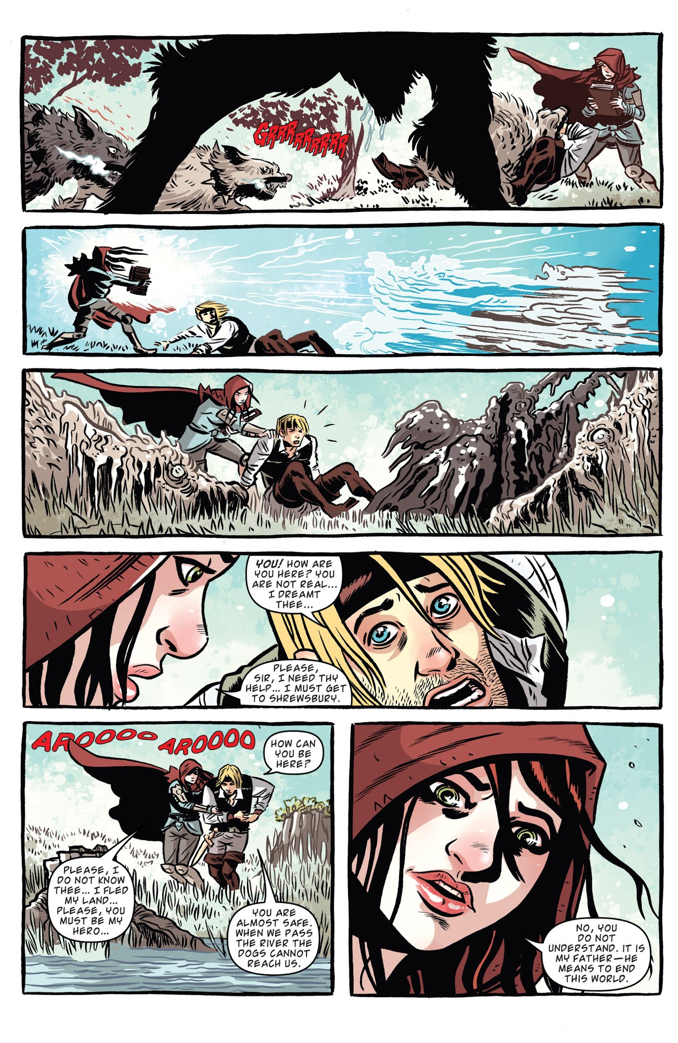 Read online Kill Shakespeare: The Tide of Blood comic -  Issue # TPB - 26
