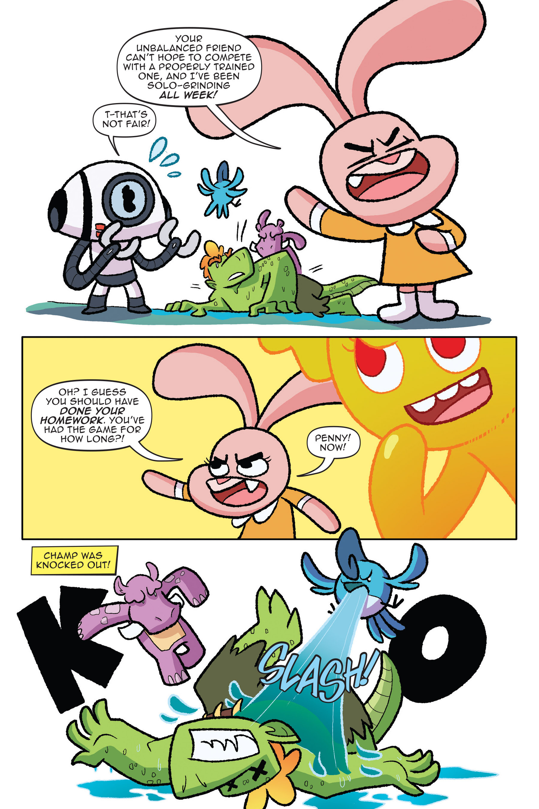 Read online The Amazing World of Gumball: Cheat Code comic -  Issue # Full - 141