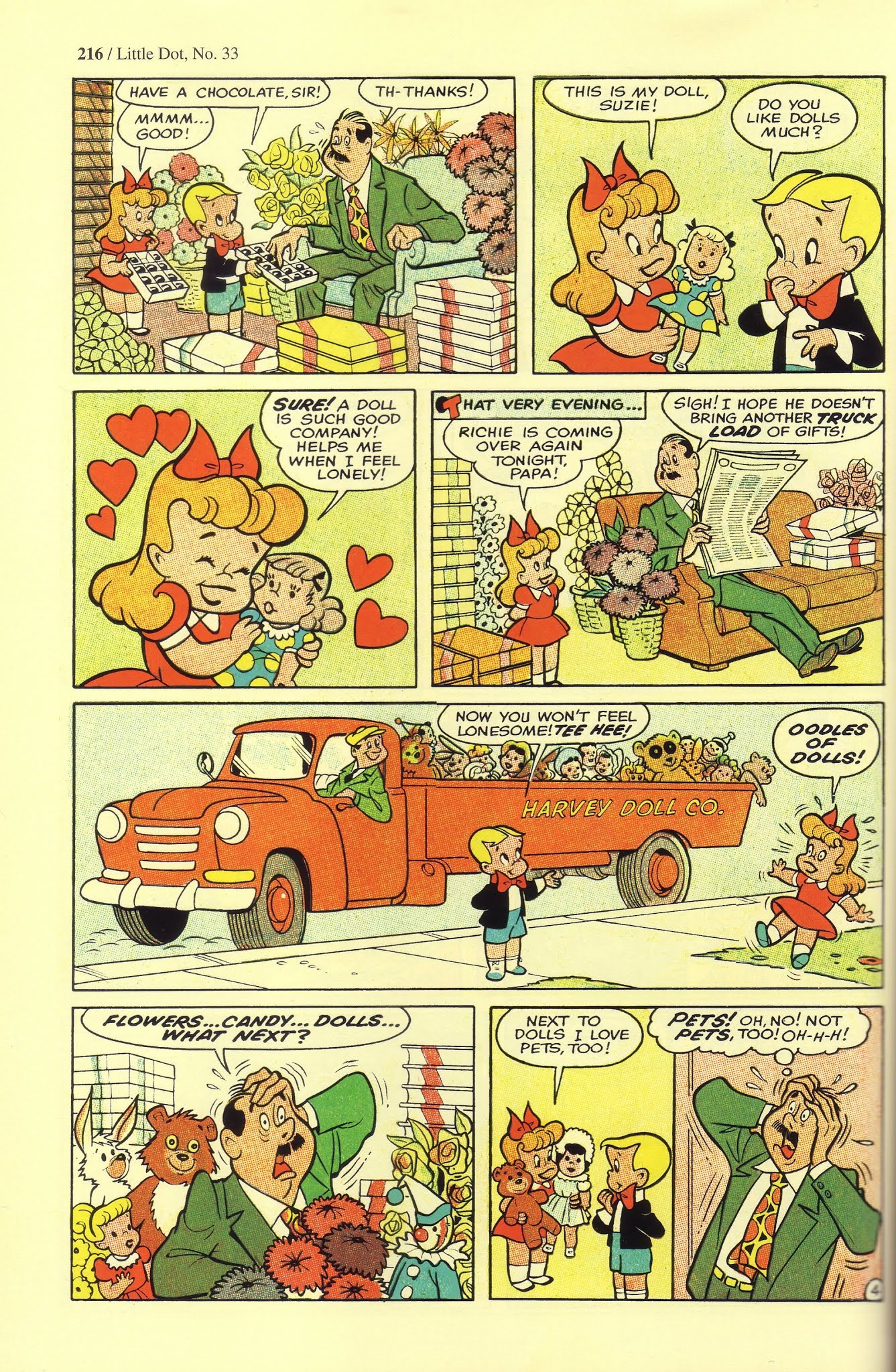 Read online Harvey Comics Classics comic -  Issue # TPB 2 (Part 3) - 17