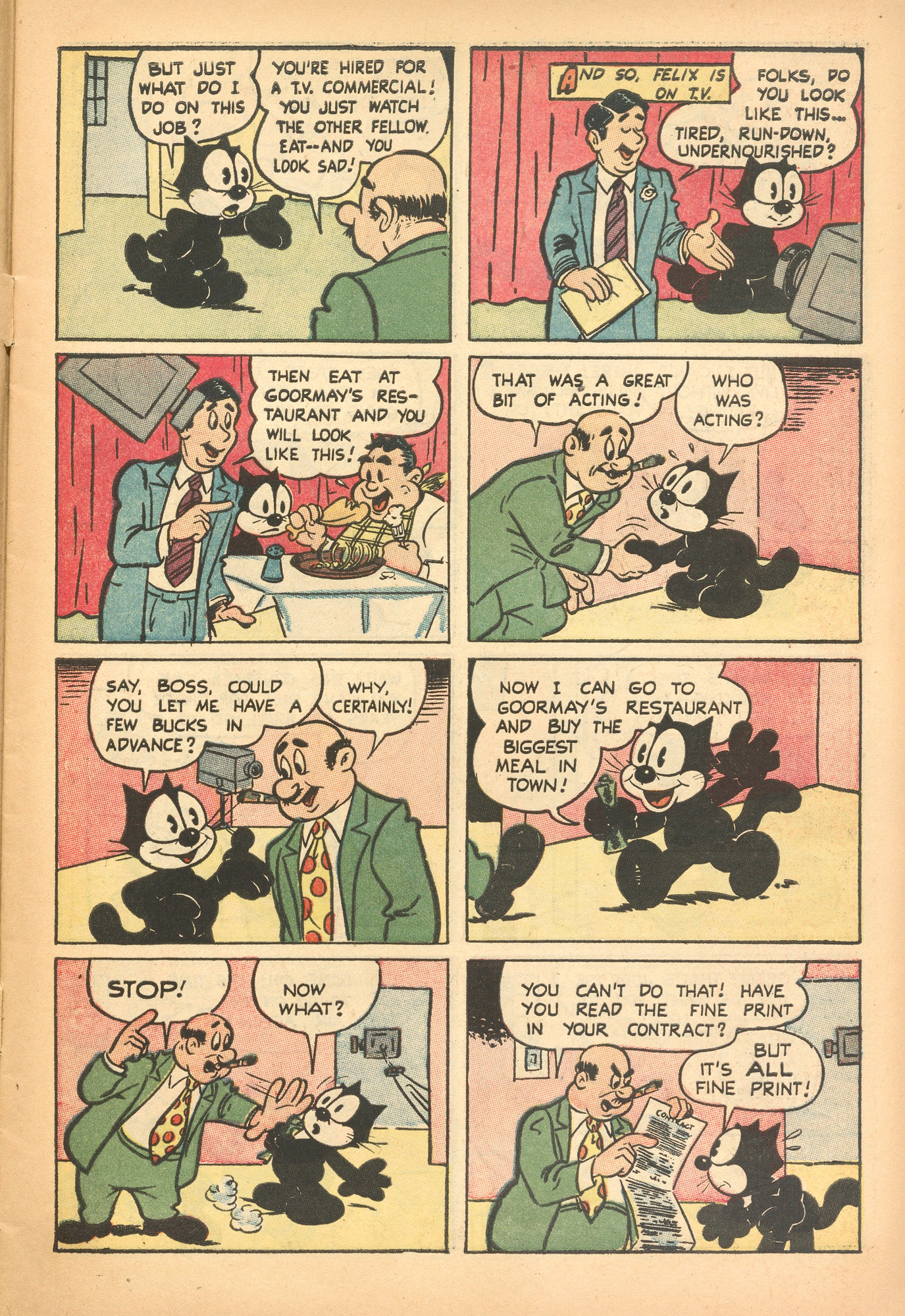 Read online Felix the Cat (1951) comic -  Issue #51 - 7