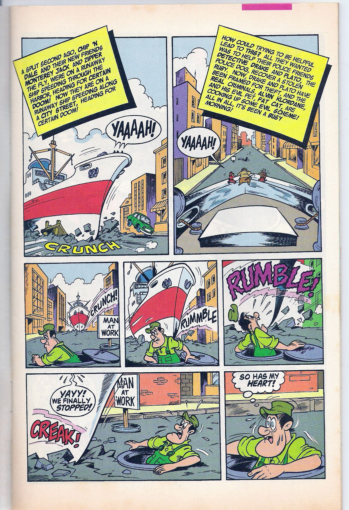 Read online Disney's Chip 'N Dale Rescue Rangers comic -  Issue #2 - 3