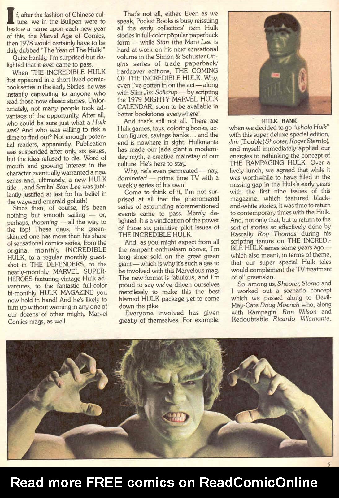 Read online Hulk (1978) comic -  Issue #10 - 5