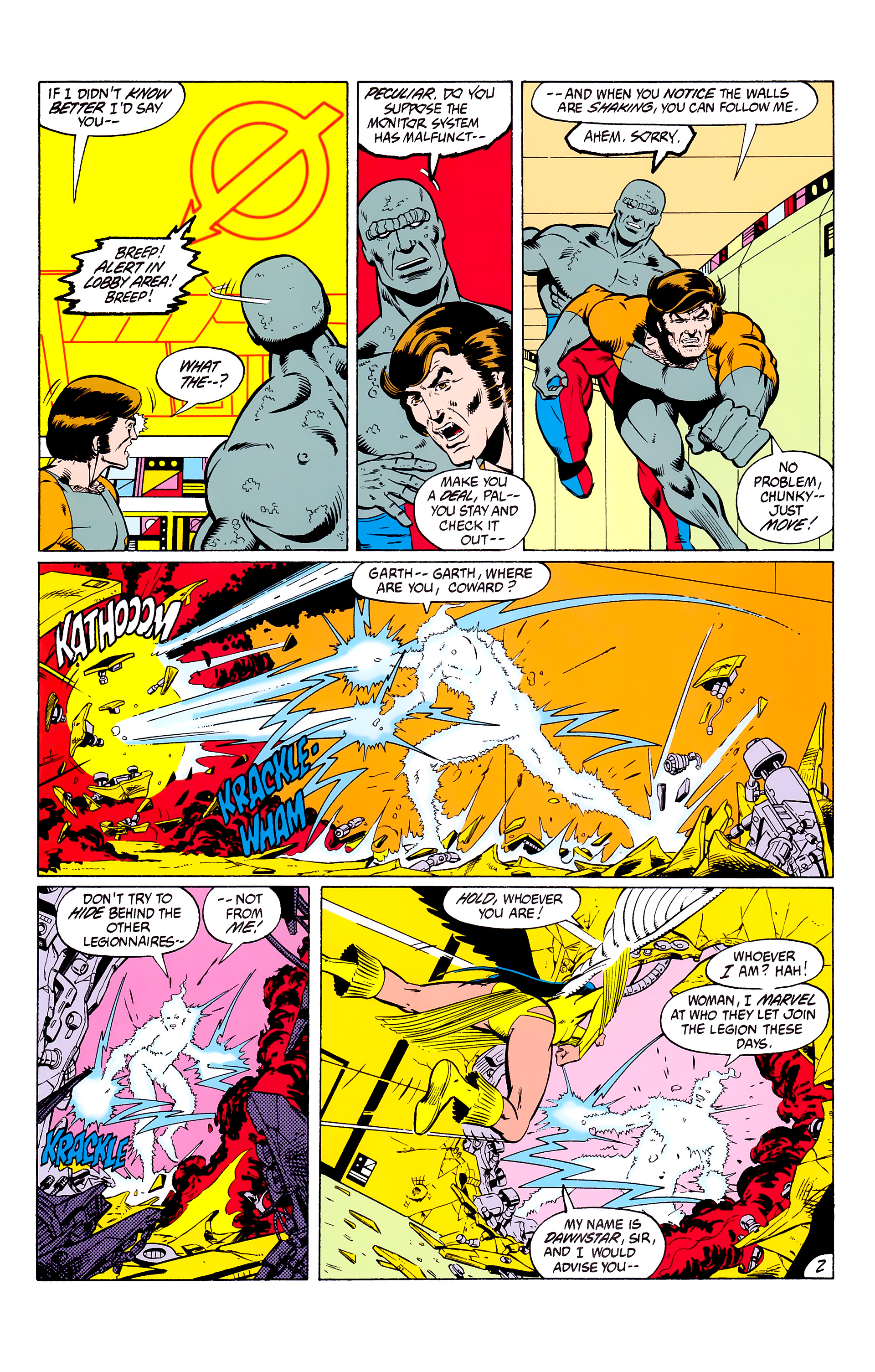 Read online Legion of Super-Heroes (1980) comic -  Issue #302 - 3