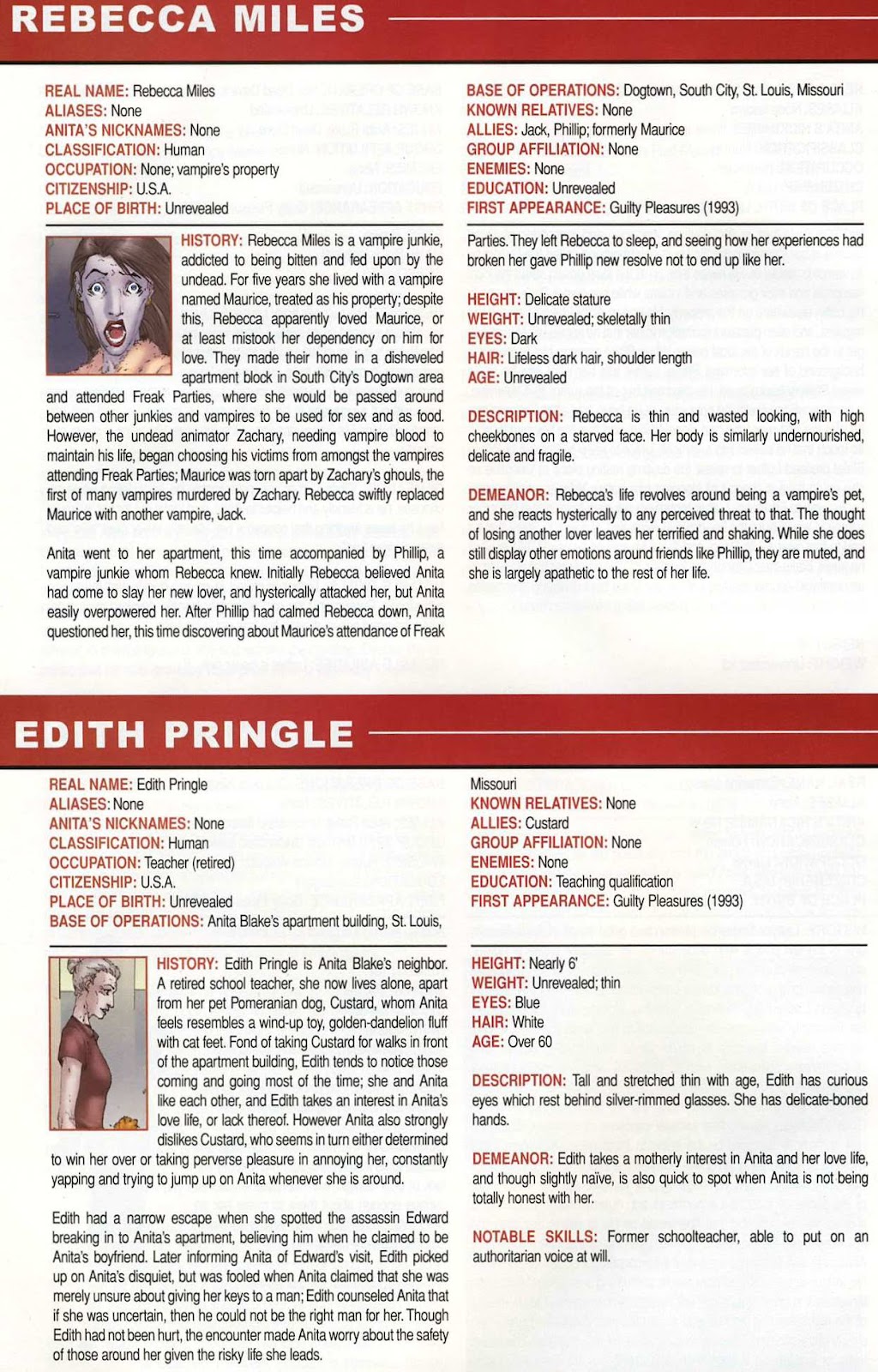 Anita Blake, Vampire Hunter: Guilty Pleasures Handbook issue Full - Page 44