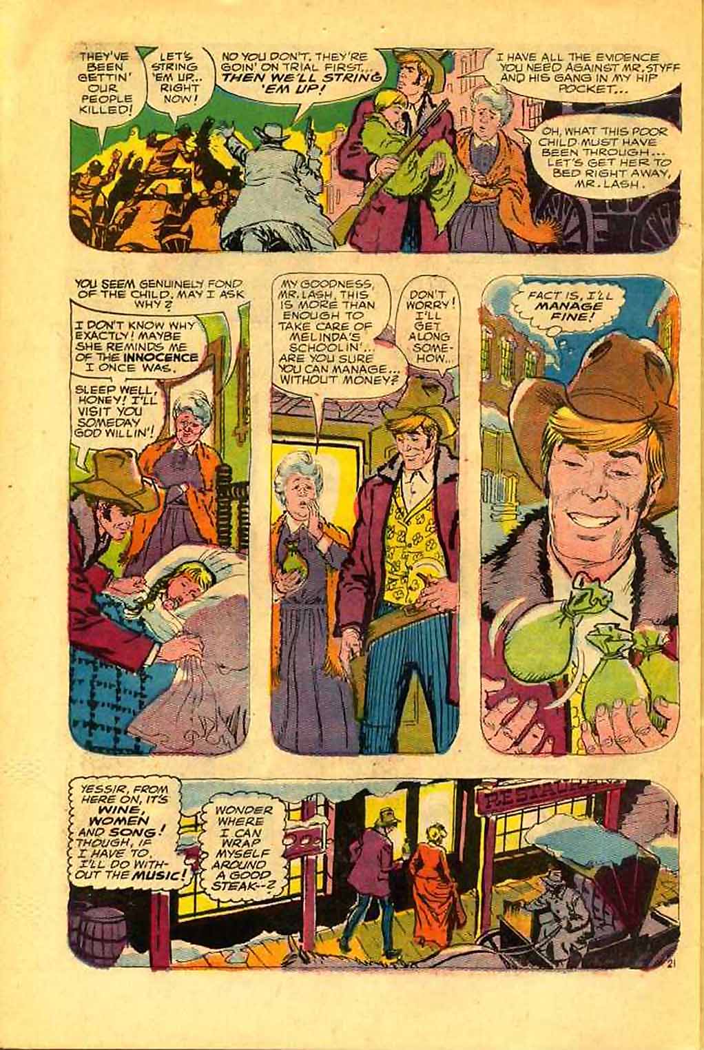 Read online Bat Lash (1968) comic -  Issue #2 - 28