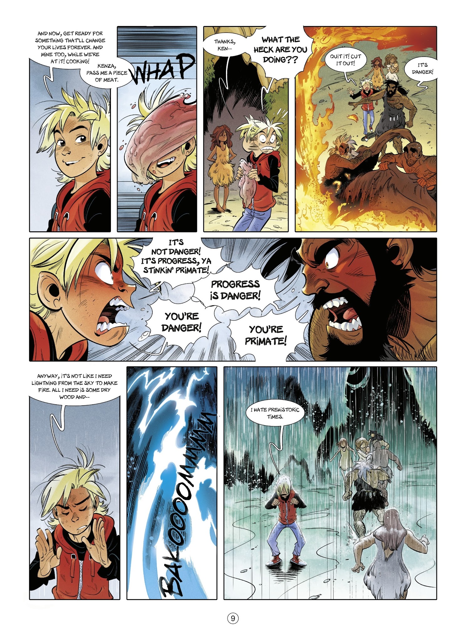 Read online FRNK comic -  Issue #2 - 9