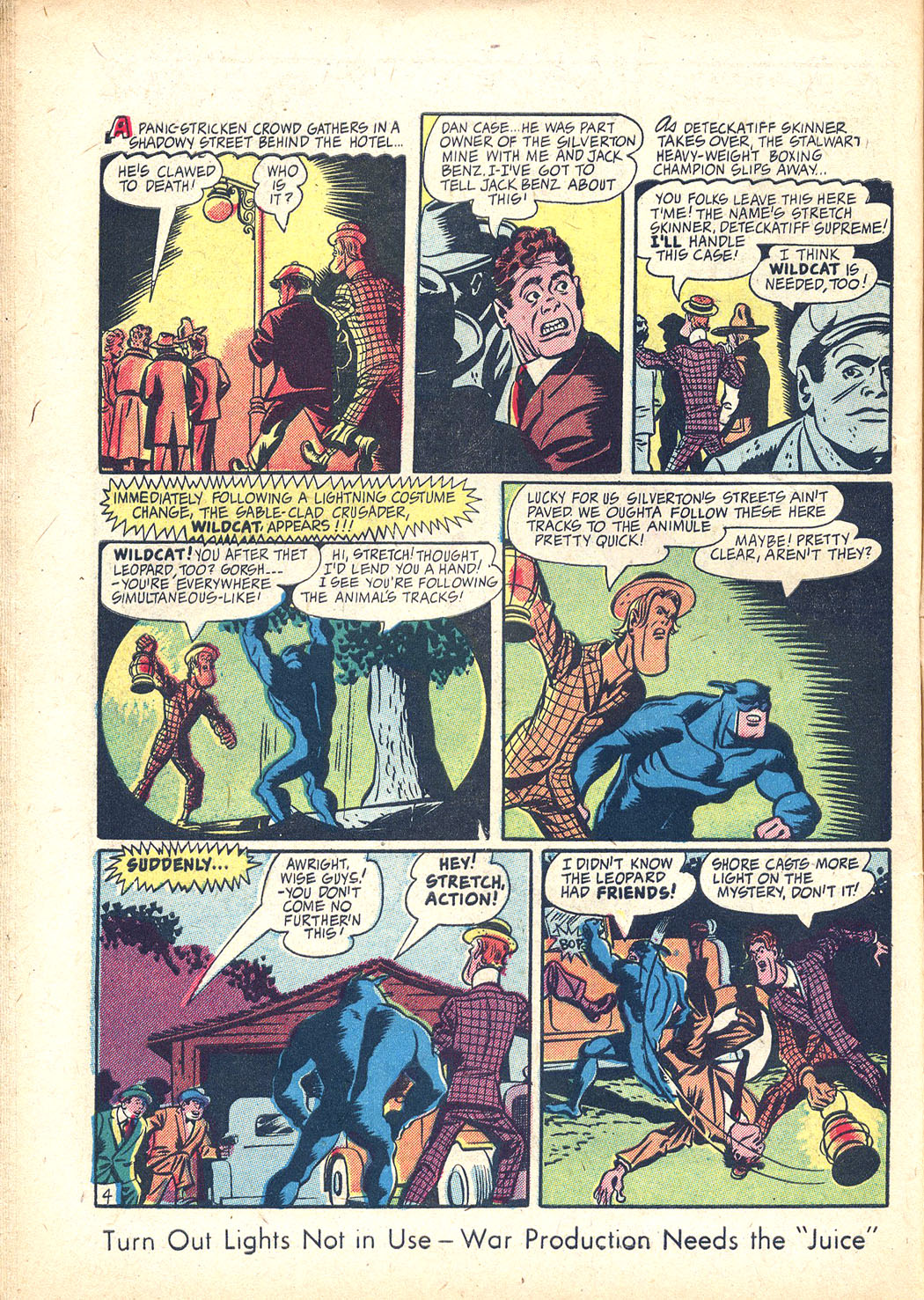 Read online Sensation (Mystery) Comics comic -  Issue #34 - 44