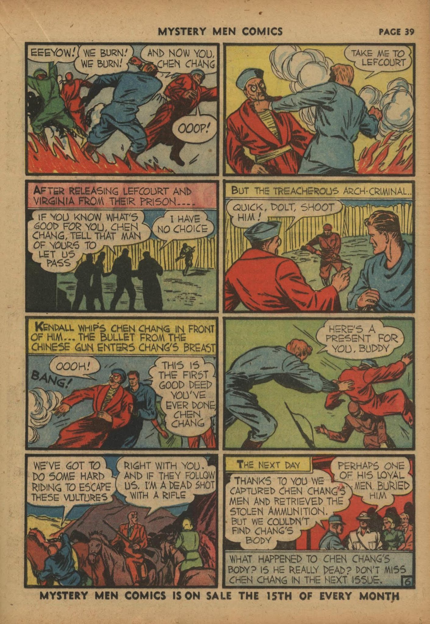 Read online Mystery Men Comics comic -  Issue #20 - 41