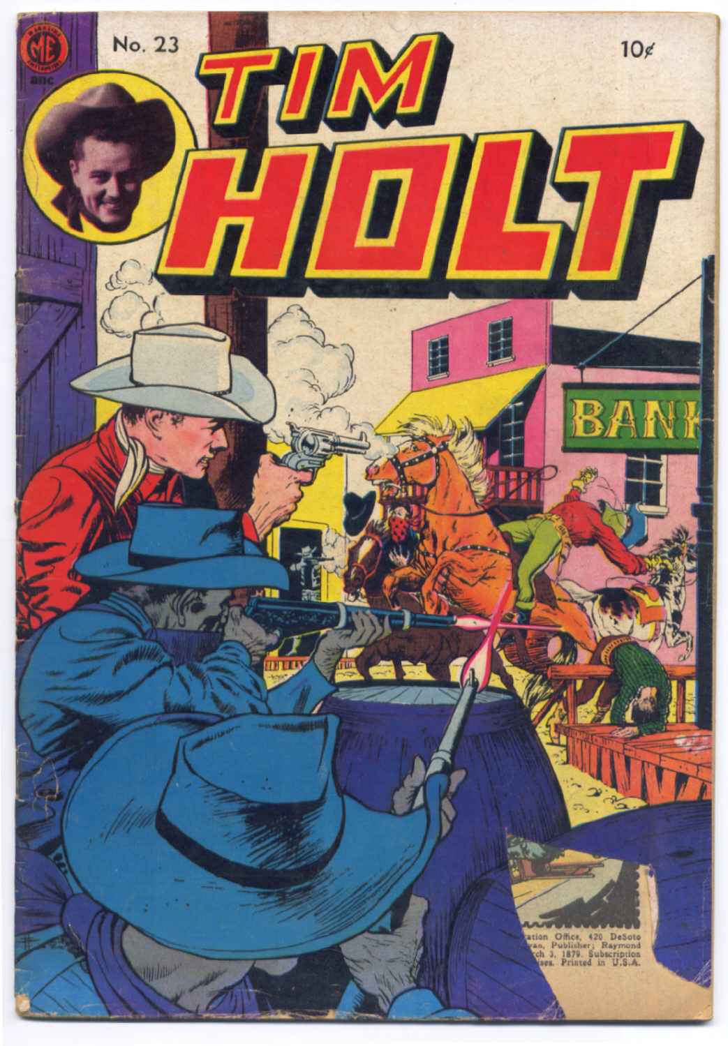 Read online Tim Holt comic -  Issue #23 - 1