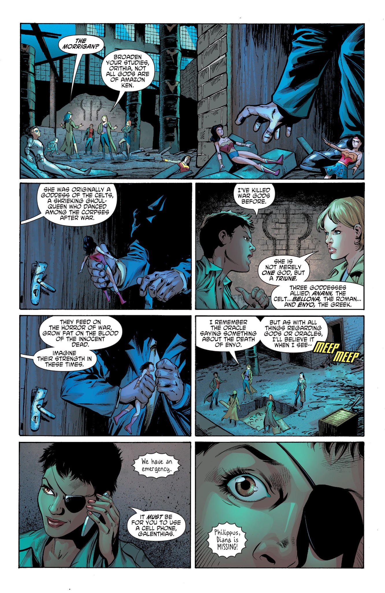 Read online Wonder Woman: Odyssey comic -  Issue # TPB 1 - 131