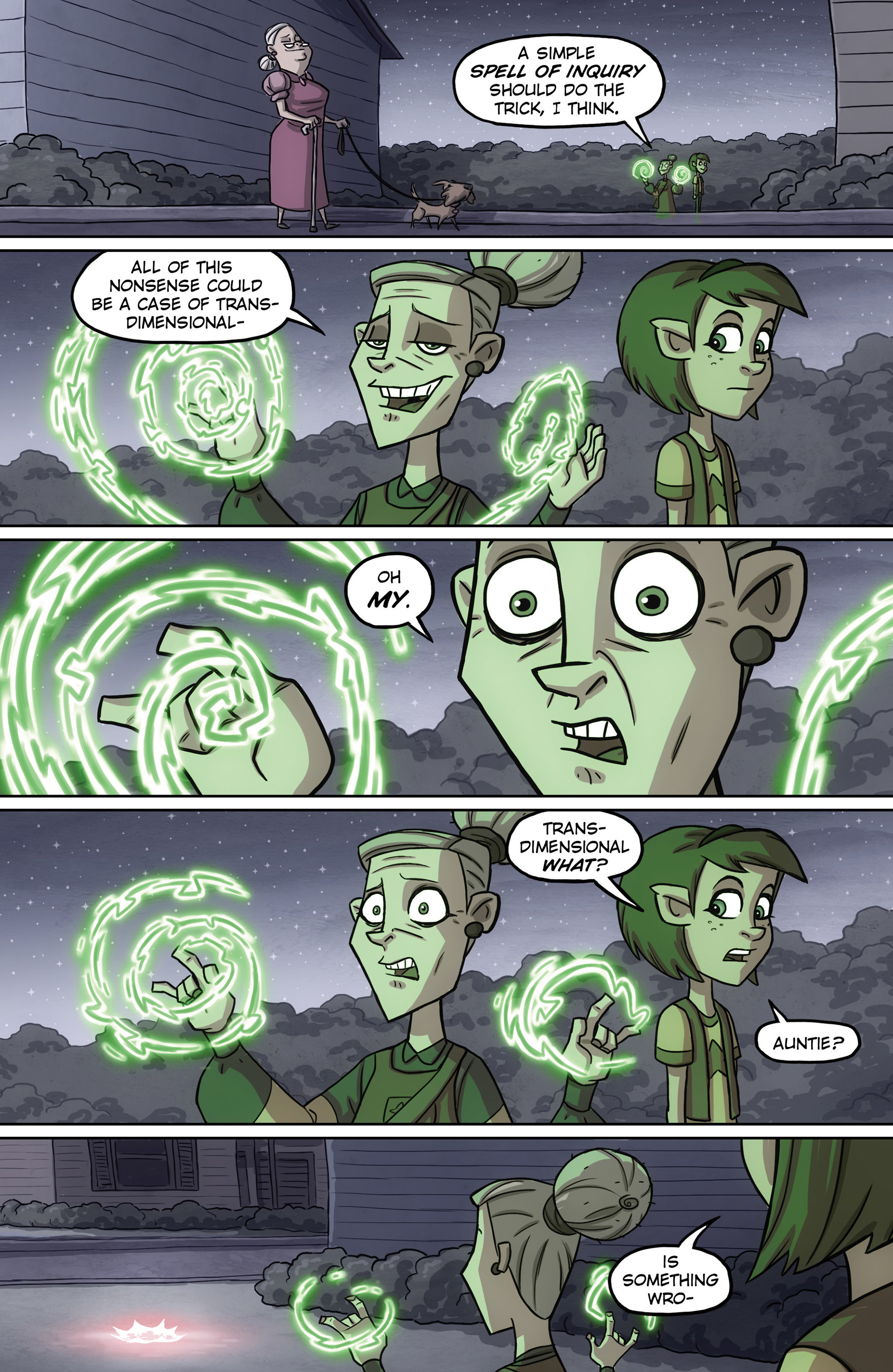 Read online Oddly Normal (2014) comic -  Issue #2 - 9