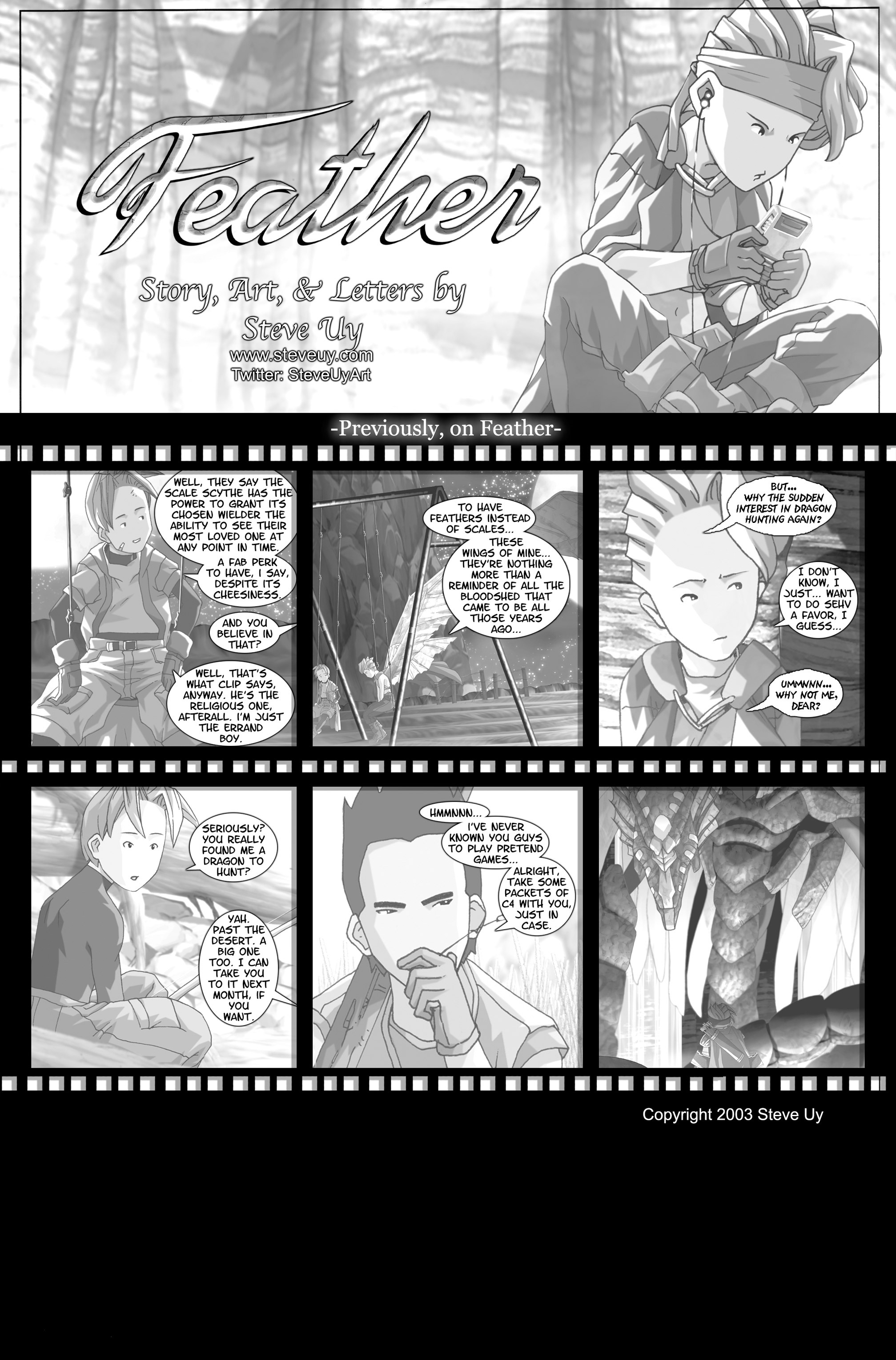 Read online Feather comic -  Issue #3 - 2