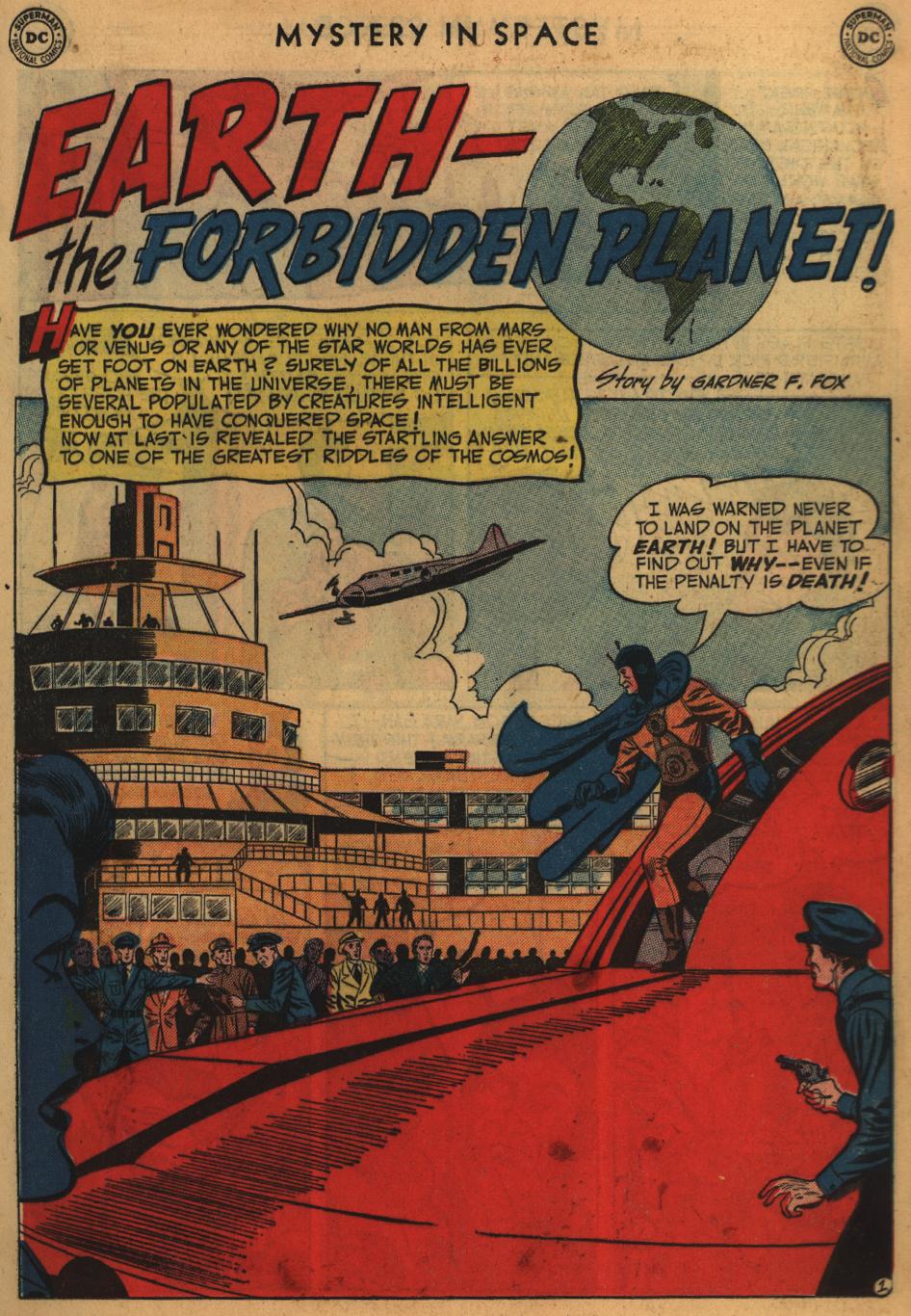 Read online Mystery in Space (1951) comic -  Issue #8 - 13