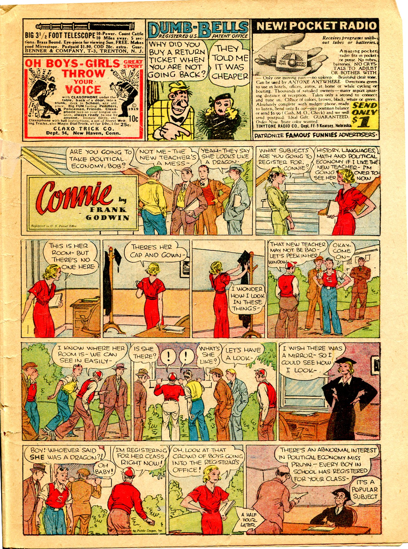 Read online Famous Funnies comic -  Issue #26 - 44