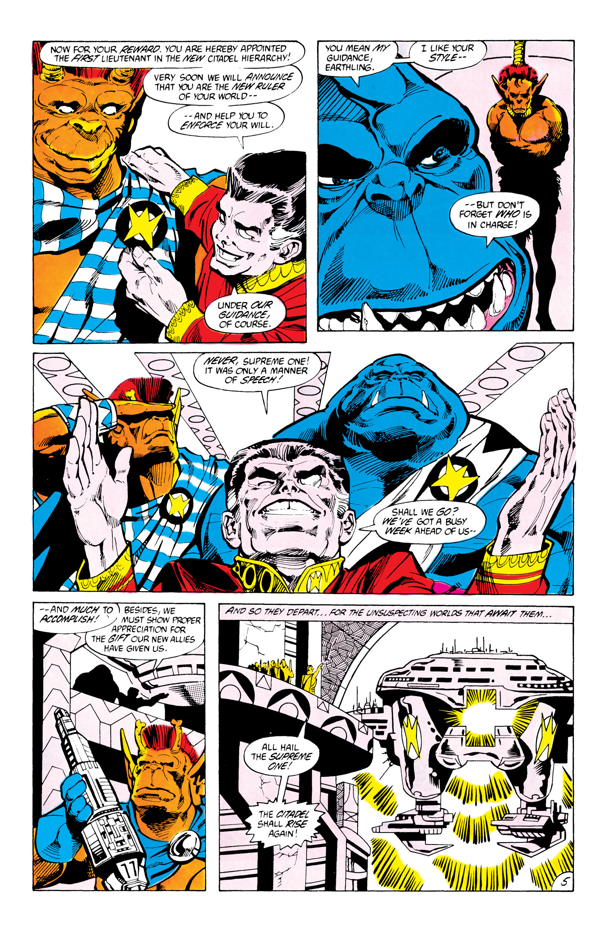 Read online The Omega Men (1983) comic -  Issue #9 - 5