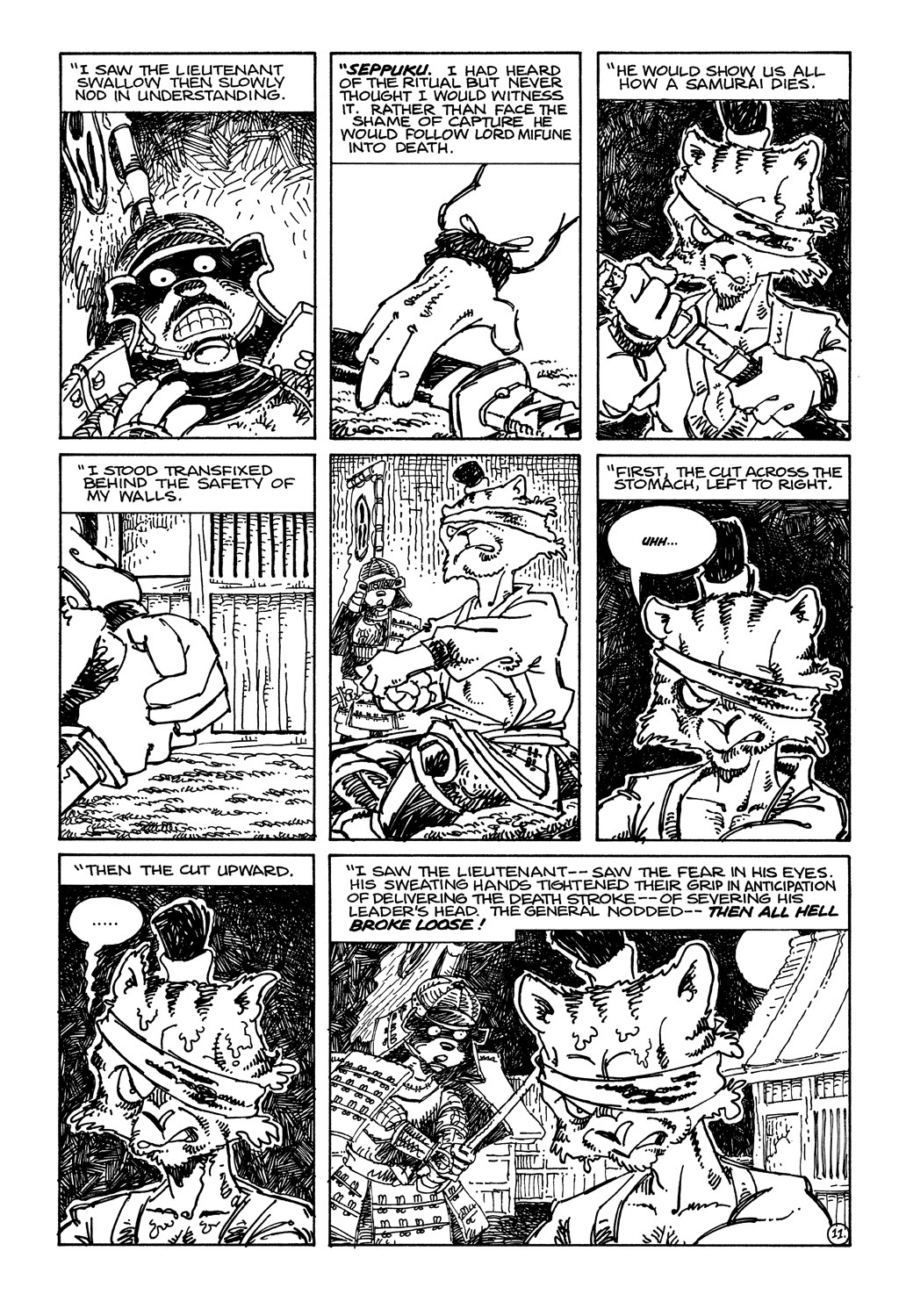 Read online Usagi Yojimbo (1987) comic -  Issue #33 - 13