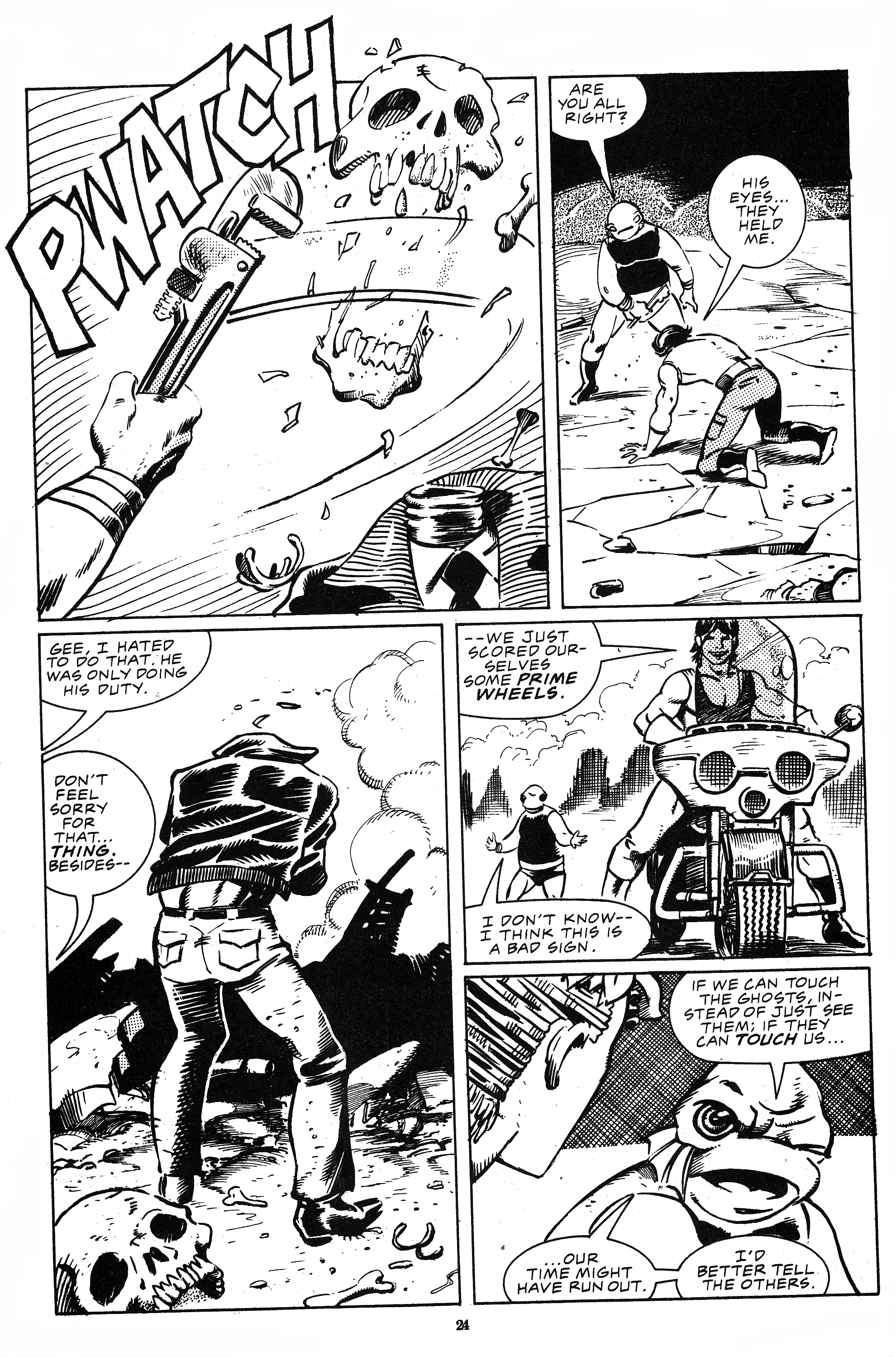 Read online Ex-Mutants: The Shattered Earth Chronicles comic -  Issue #3 - 26