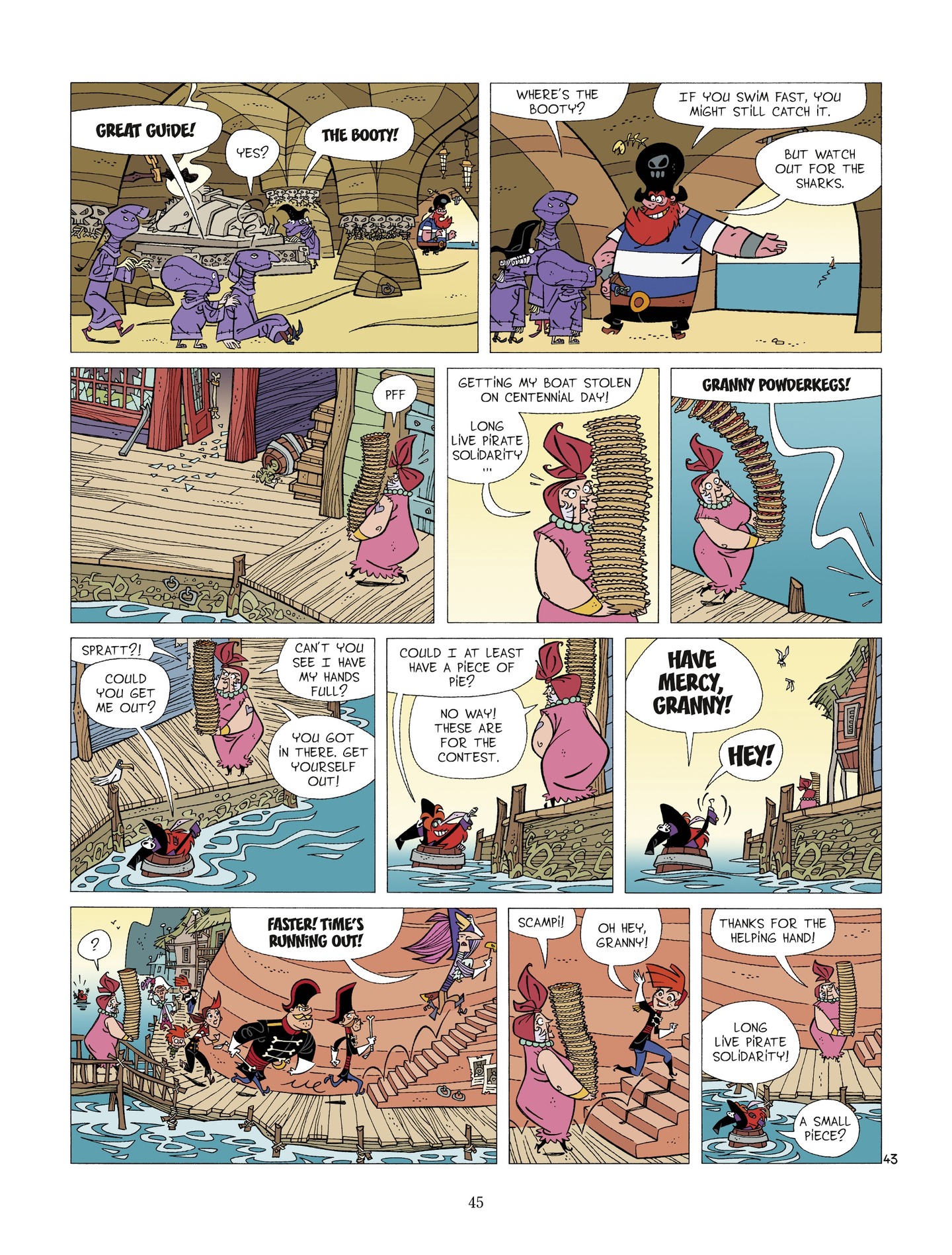 Read online Pirate Family comic -  Issue #2 - 45