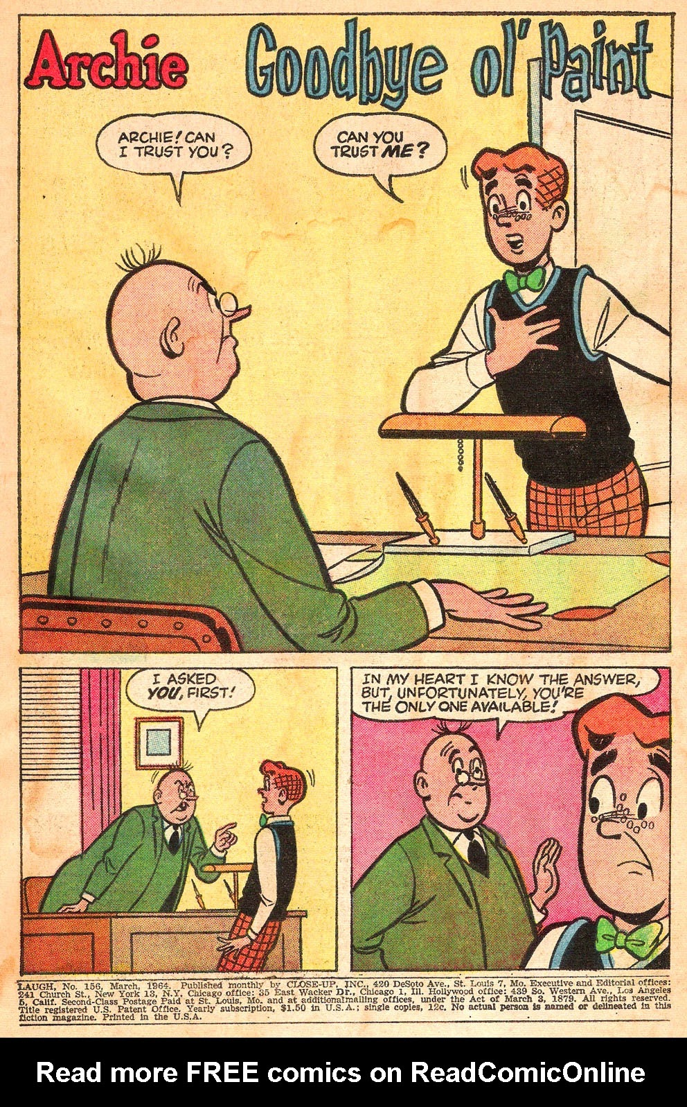 Read online Laugh (Comics) comic -  Issue #156 - 3