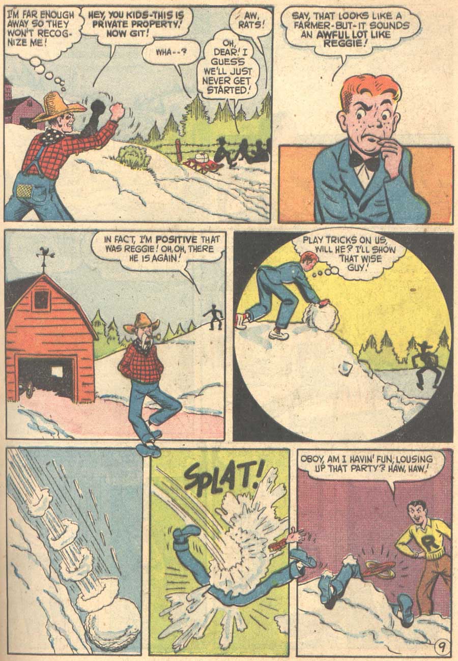 Read online Pep Comics comic -  Issue #65 - 12