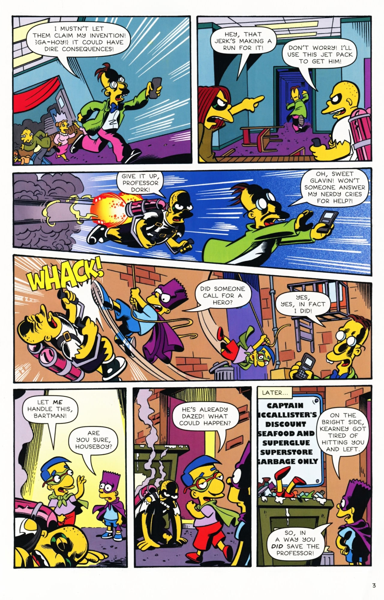 Read online Bongo Comics Presents Simpsons Super Spectacular comic -  Issue #12 - 5