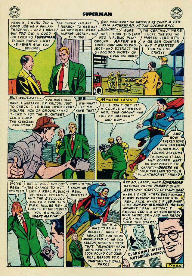 Read online Superman (1939) comic -  Issue #102 - 33