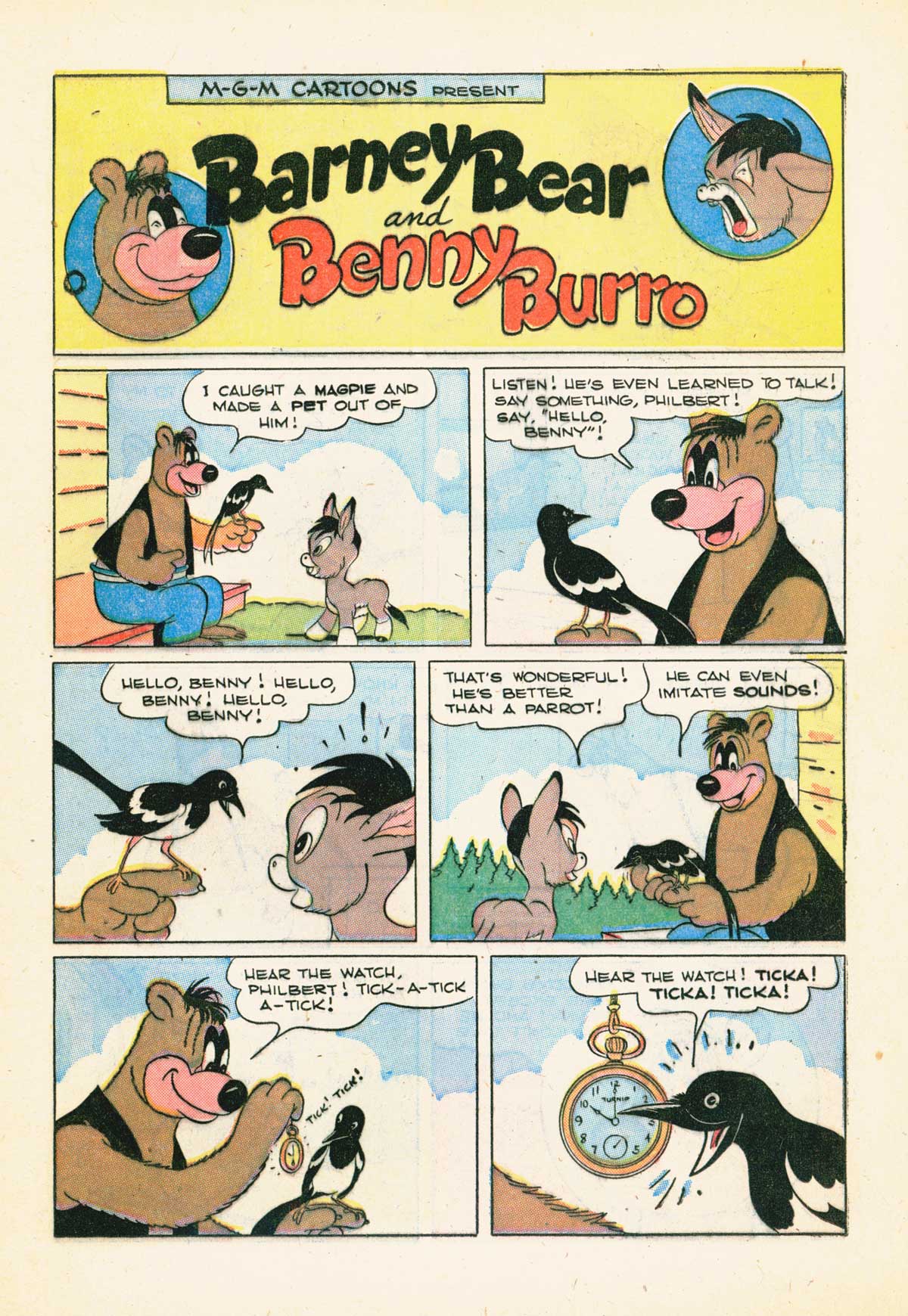 Read online Our Gang Comics comic -  Issue #36 - 38