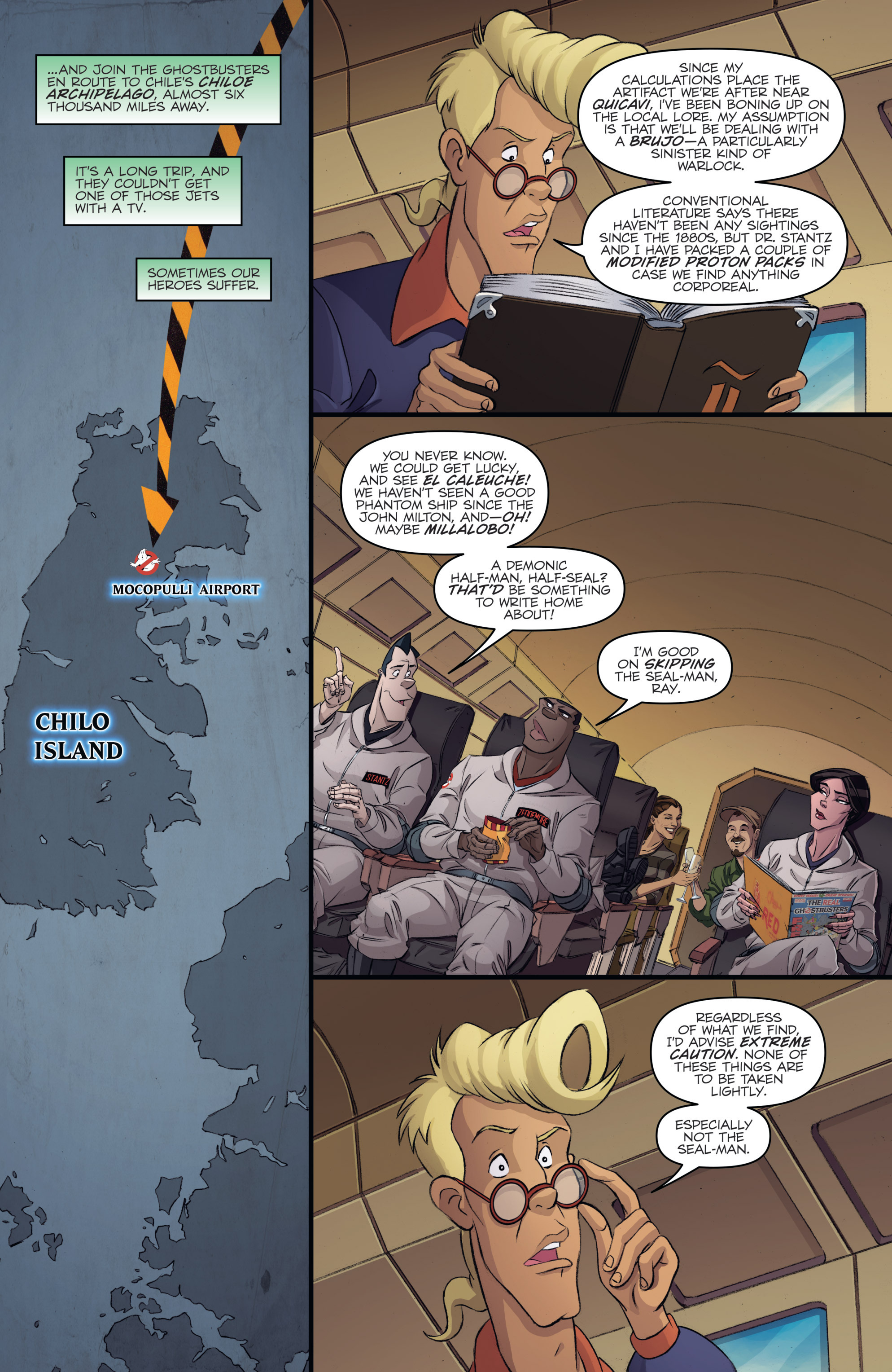 Read online Ghostbusters: International comic -  Issue #9 - 7