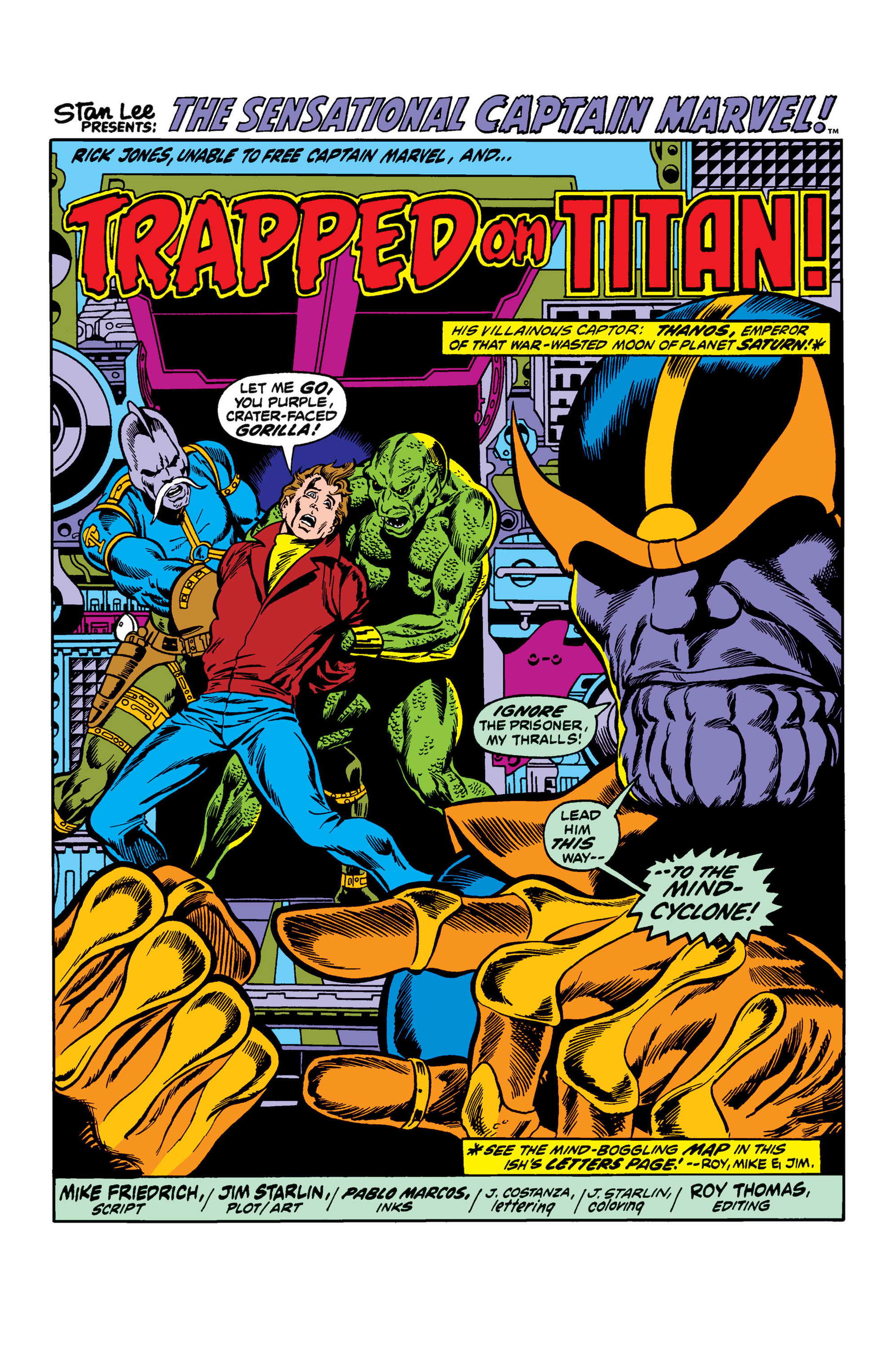 Read online Captain Marvel by Jim Starlin comic -  Issue # TPB (Part 1) - 71