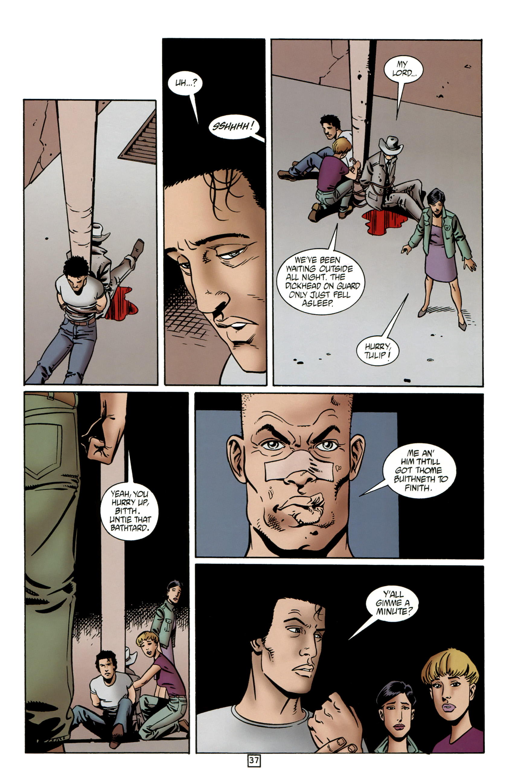 Read online Preacher: Tall in the Saddle comic -  Issue # Full - 39