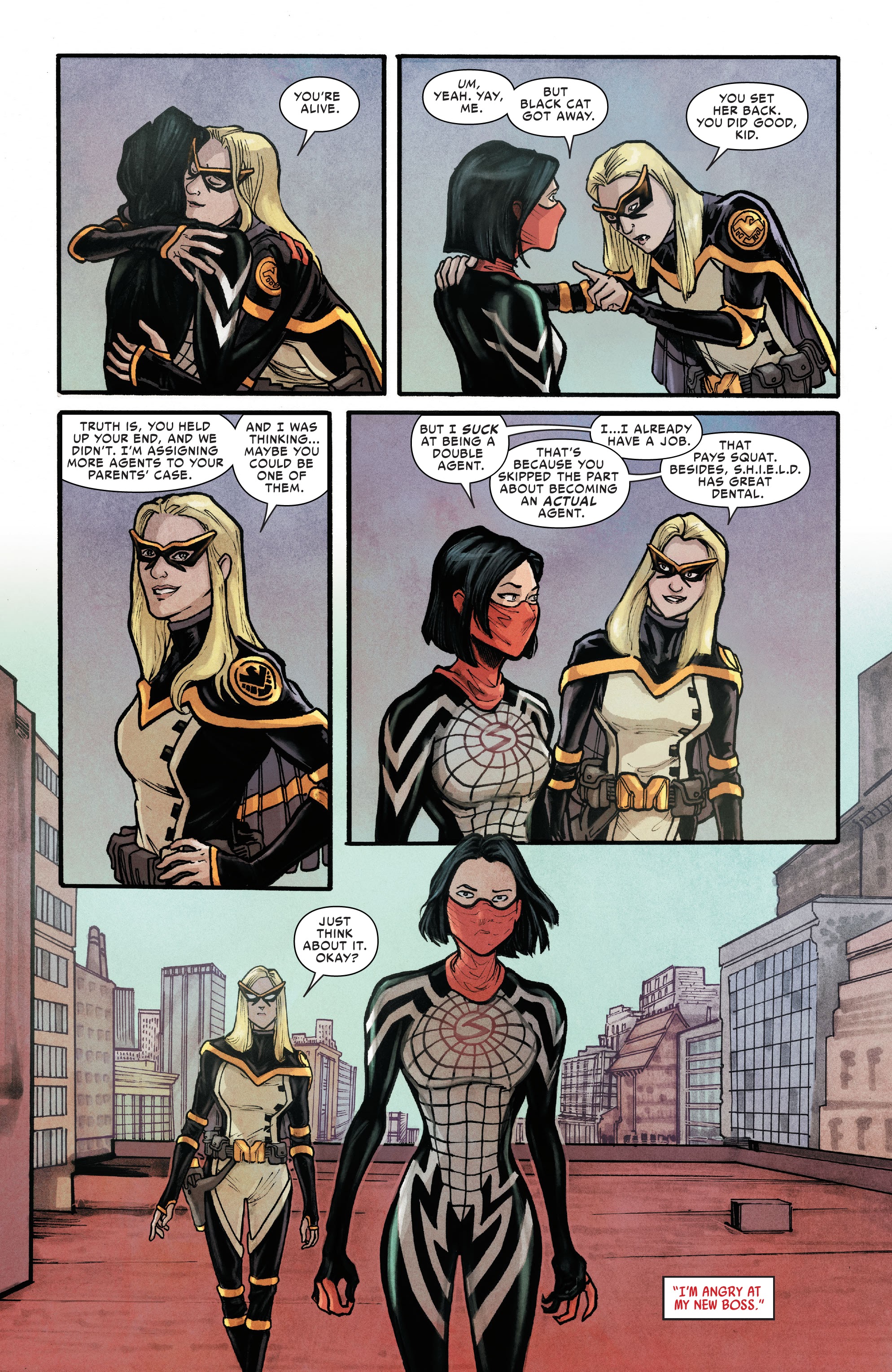 Read online Silk: Out of the Spider-Verse comic -  Issue # TPB 3 (Part 1) - 54