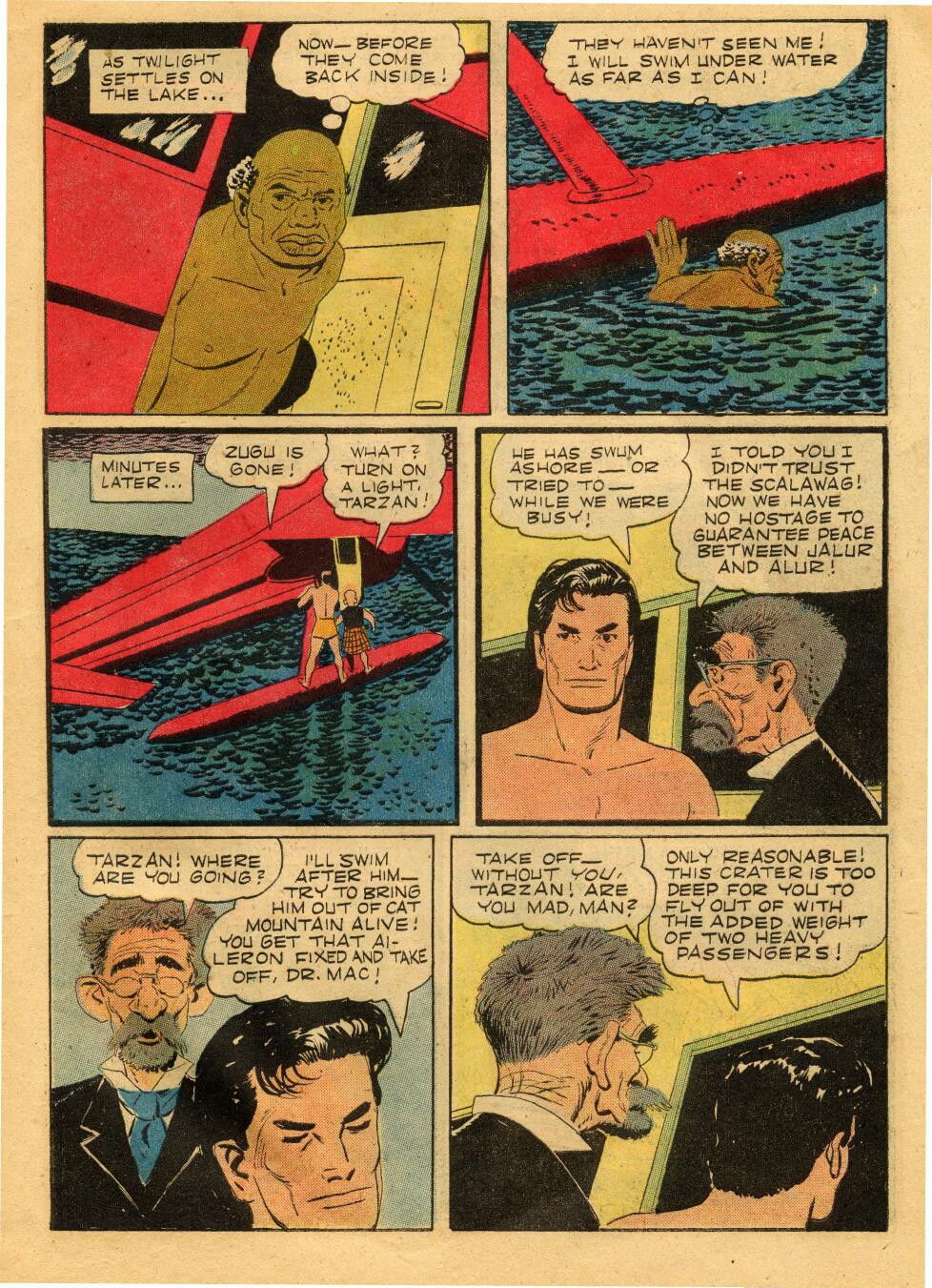 Read online Tarzan (1948) comic -  Issue #68 - 7