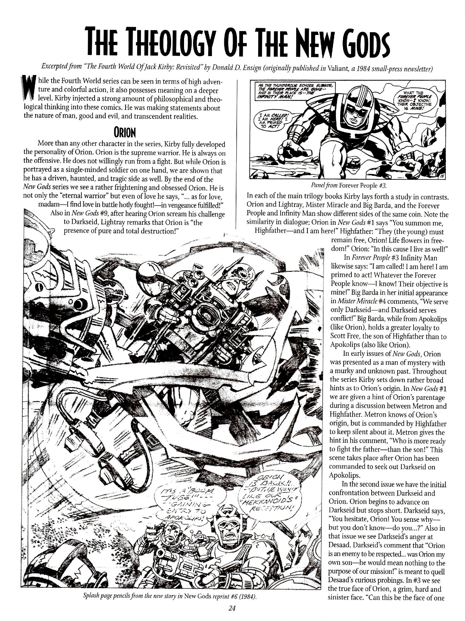 Read online The Jack Kirby Collector comic -  Issue #26 - 24