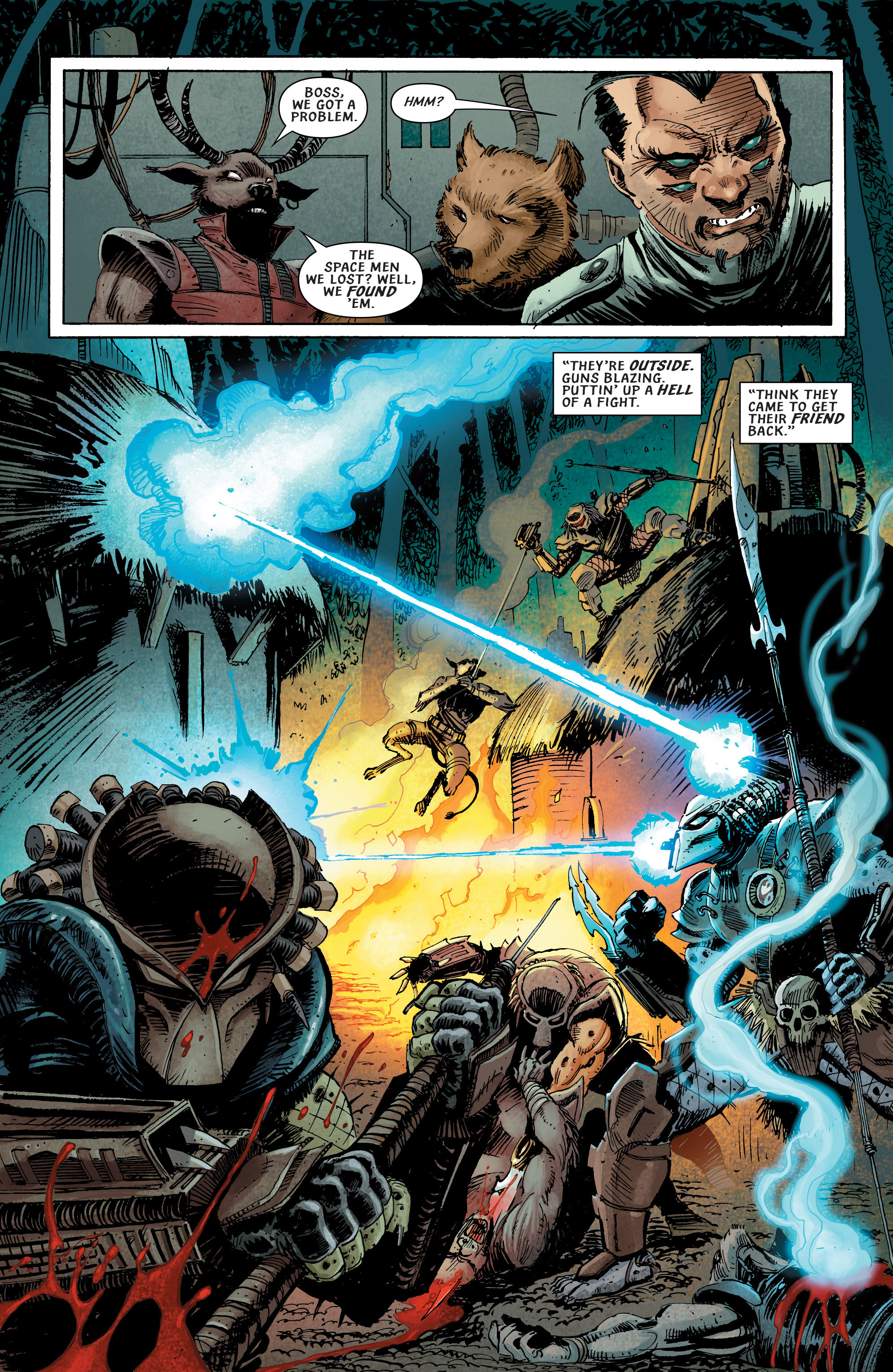 Read online Predator Vs. Judge Dredd Vs. Aliens comic -  Issue #2 - 22