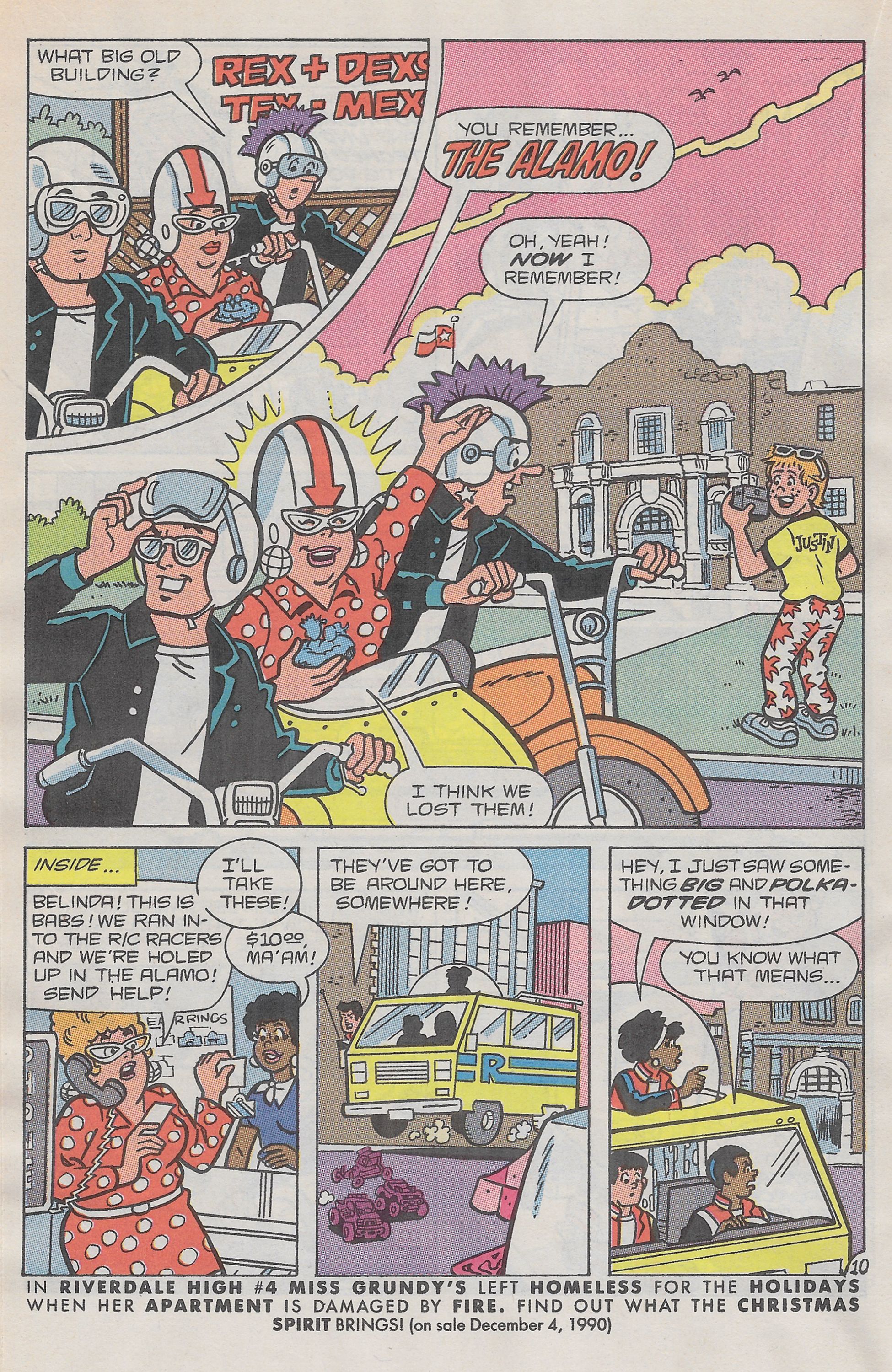 Read online Archie's R/C Racers comic -  Issue #9 - 16