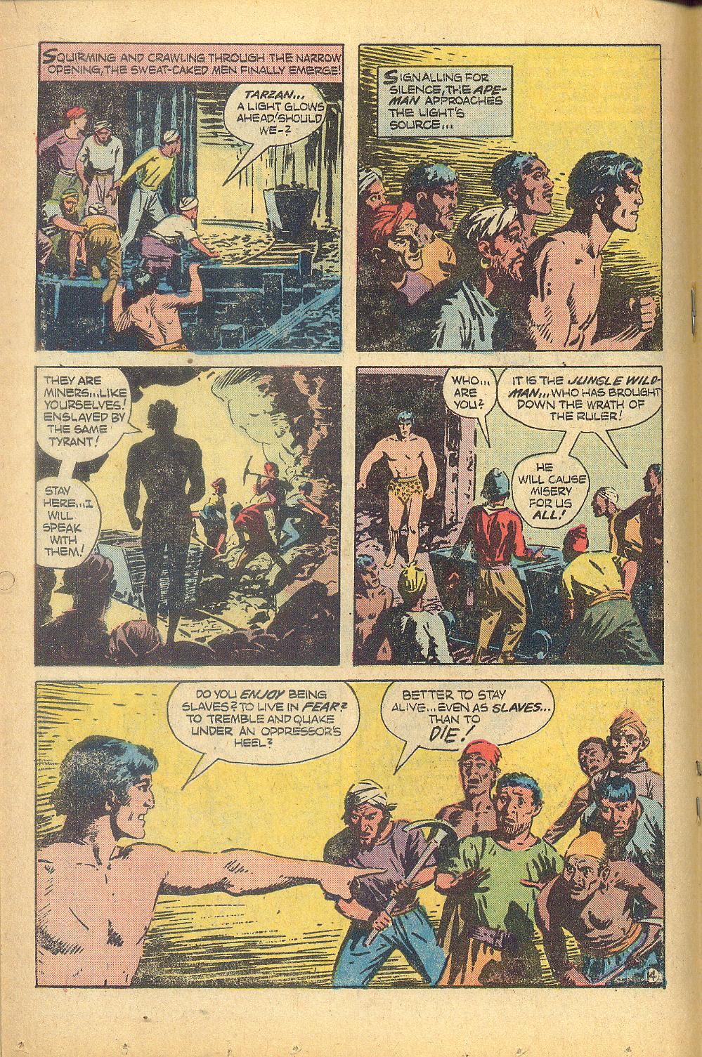 Read online Tarzan (1972) comic -  Issue #215 - 18