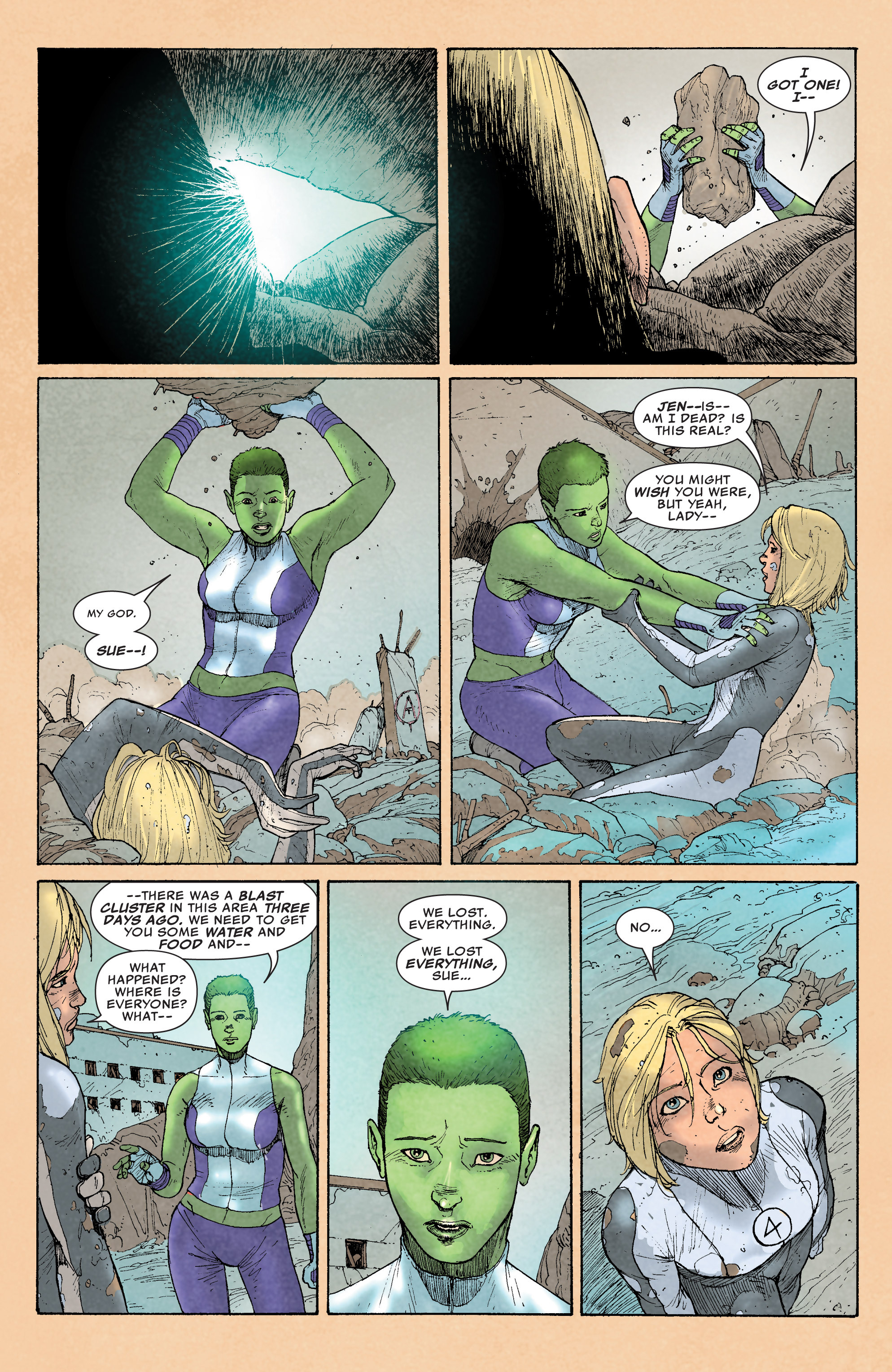 Read online Fantastic Four (2013) comic -  Issue #5AU - 20