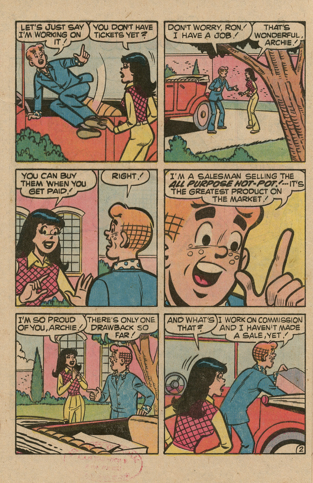 Read online Archie's TV Laugh-Out comic -  Issue #56 - 4