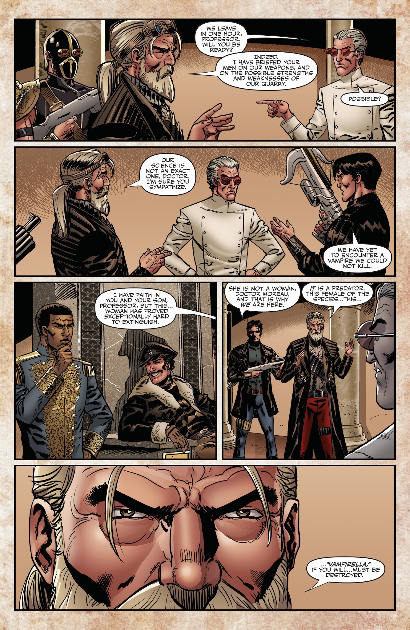 Read online Legenderry: Vampirella comic -  Issue # _TPB - 56