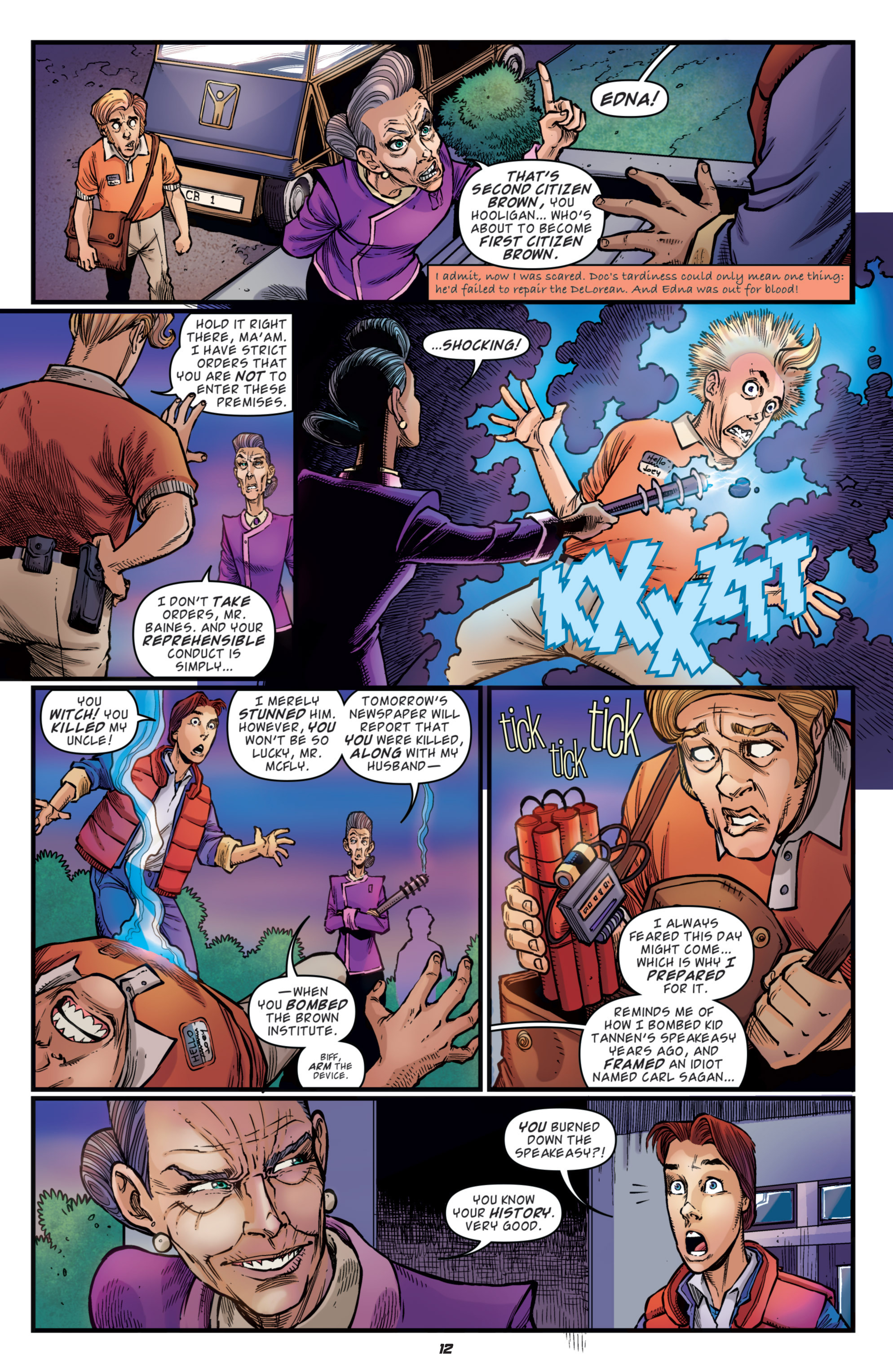Read online Back to the Future: Citizen Brown comic -  Issue #4 - 14