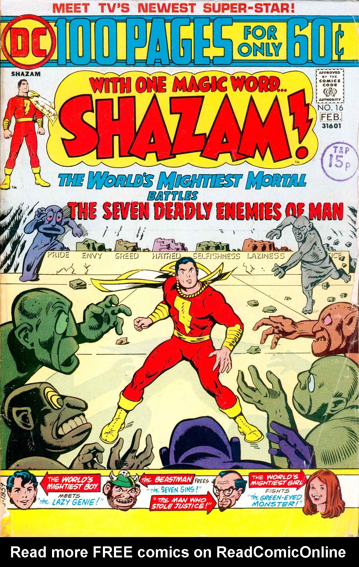 Read online Shazam! (1973) comic -  Issue #16 - 1
